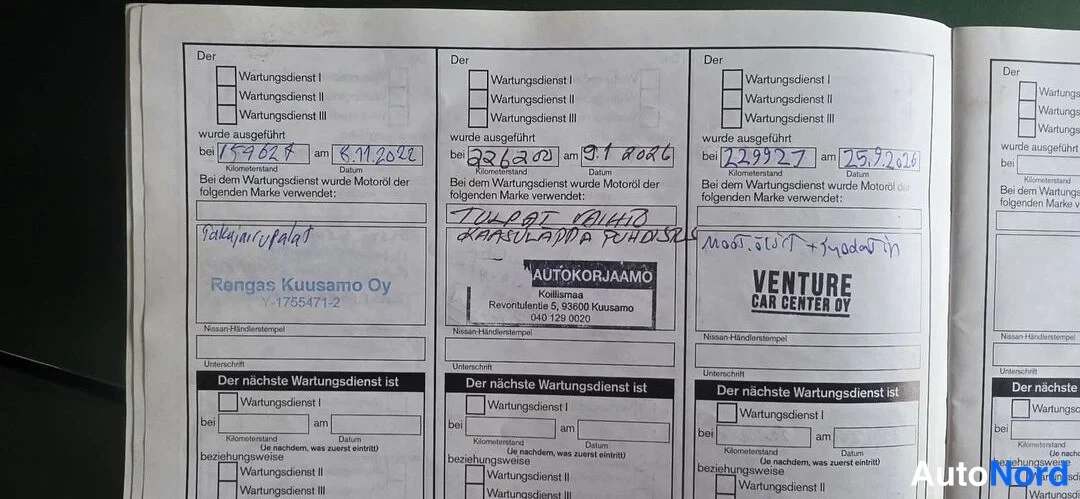 Green Nissan X-Trail 2002, document, photo 20