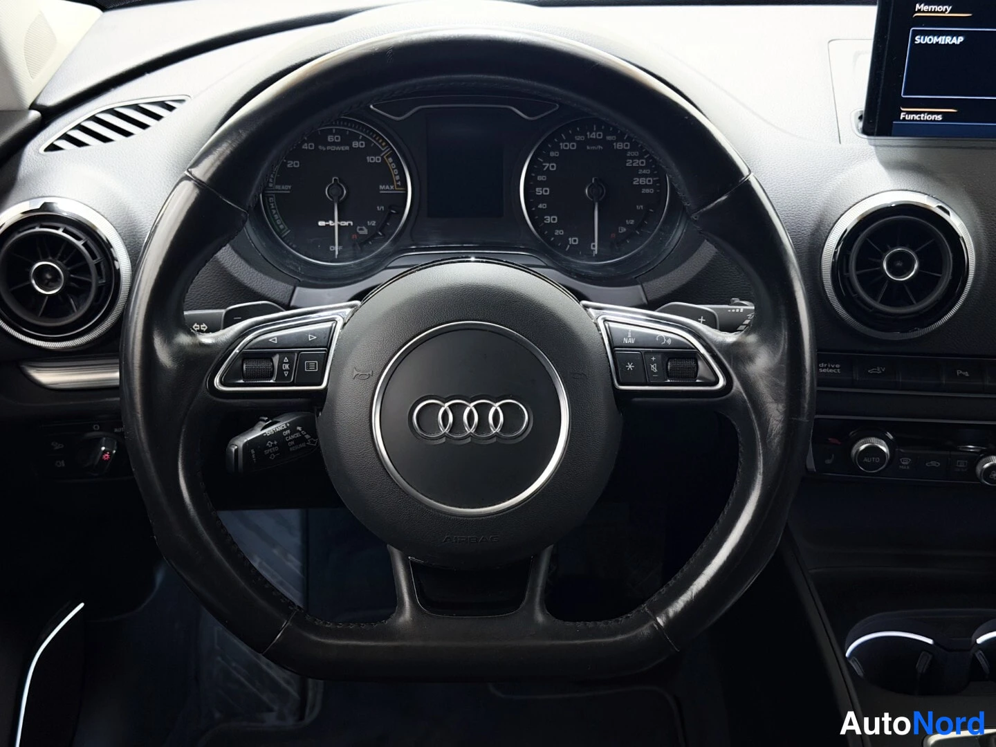 Black Audi A3 2016, detail, photo 16