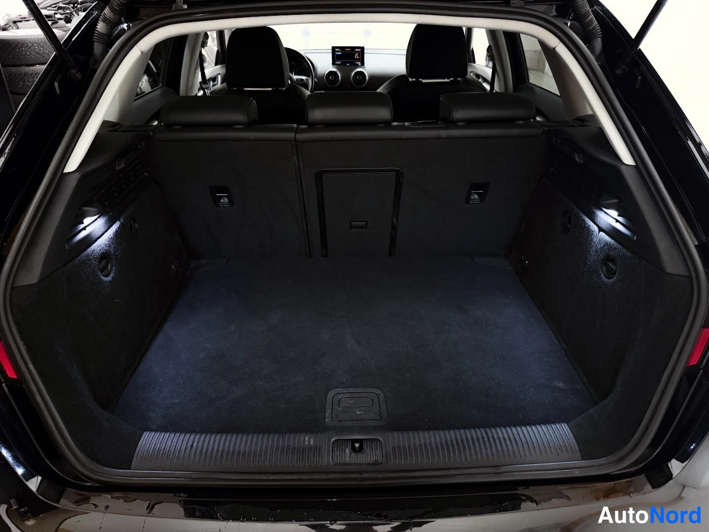 Black Audi A3 2016, boot, photo 13