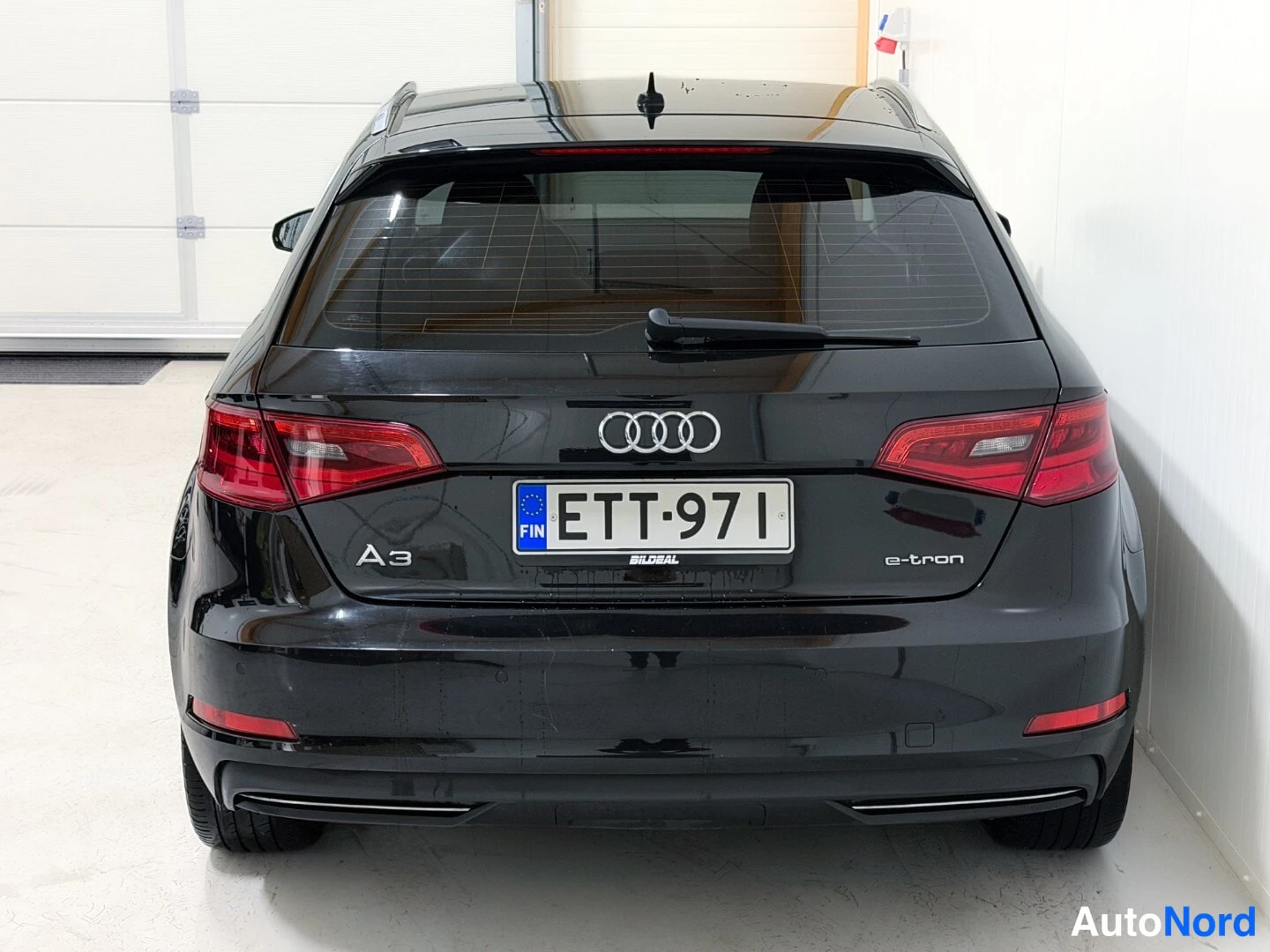 Black Audi A3 2016, rear, photo 6