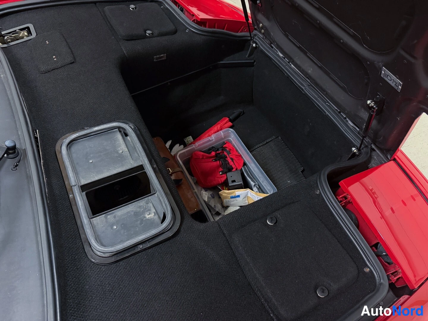 Red Ferrari 348 1991, boot, photo 10
