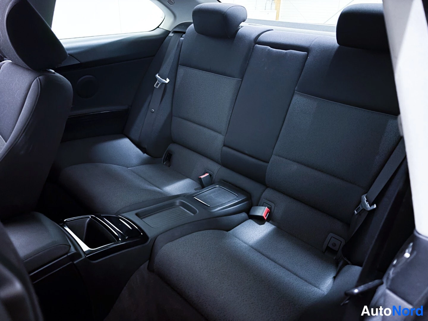 Grey BMW 335i 2008, rear seats, photo 13