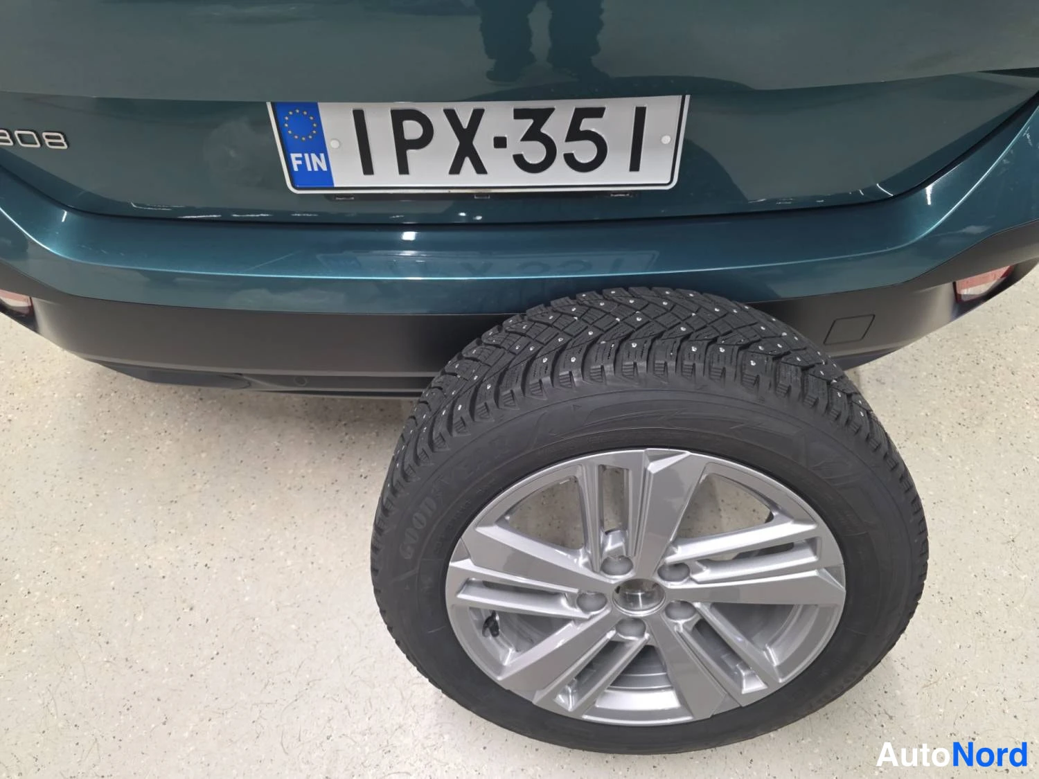 Sininen Peugeot 308 2022, yksityiskohta, kuva 18