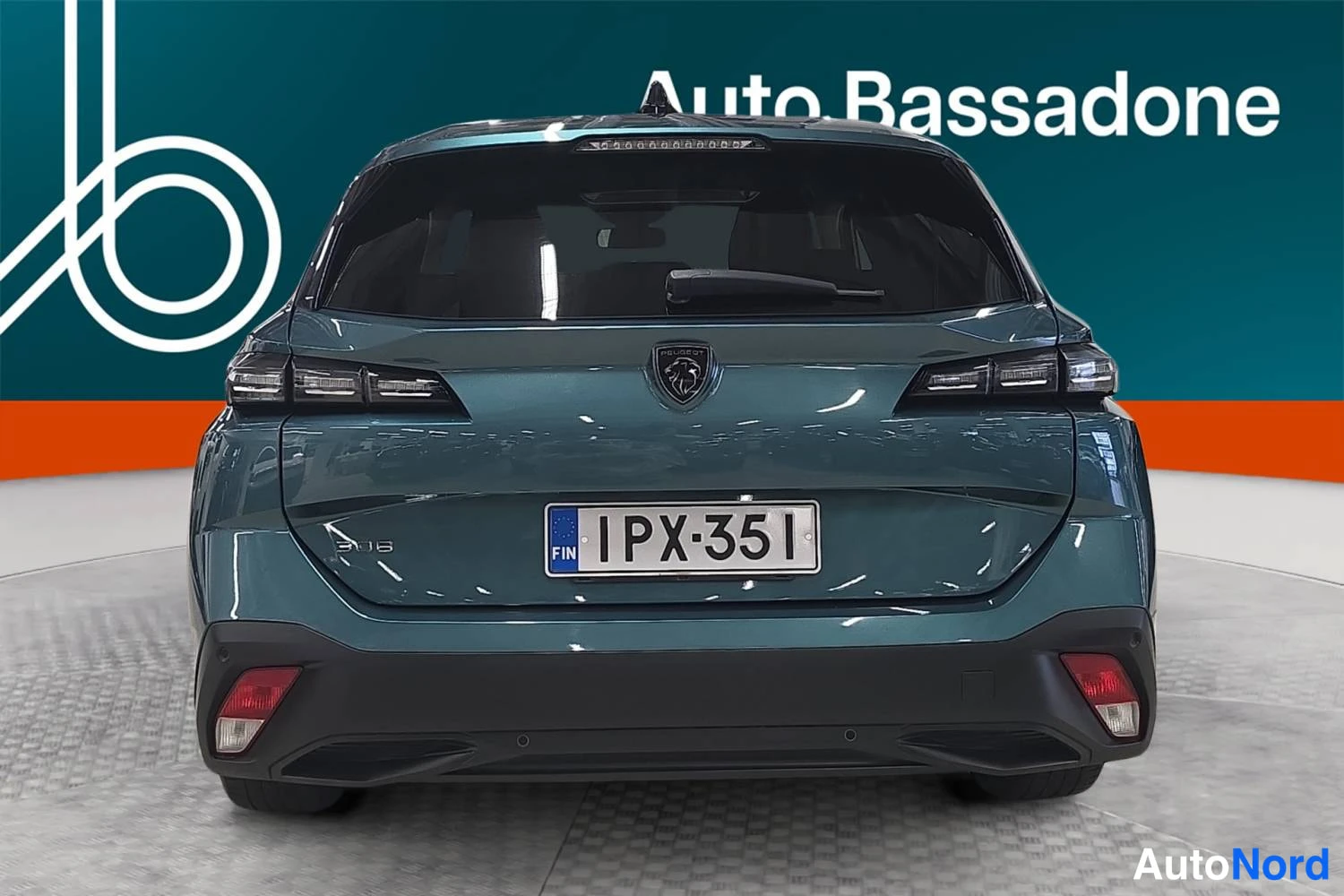 Sininen Peugeot 308 2022, takaa, kuva 8
