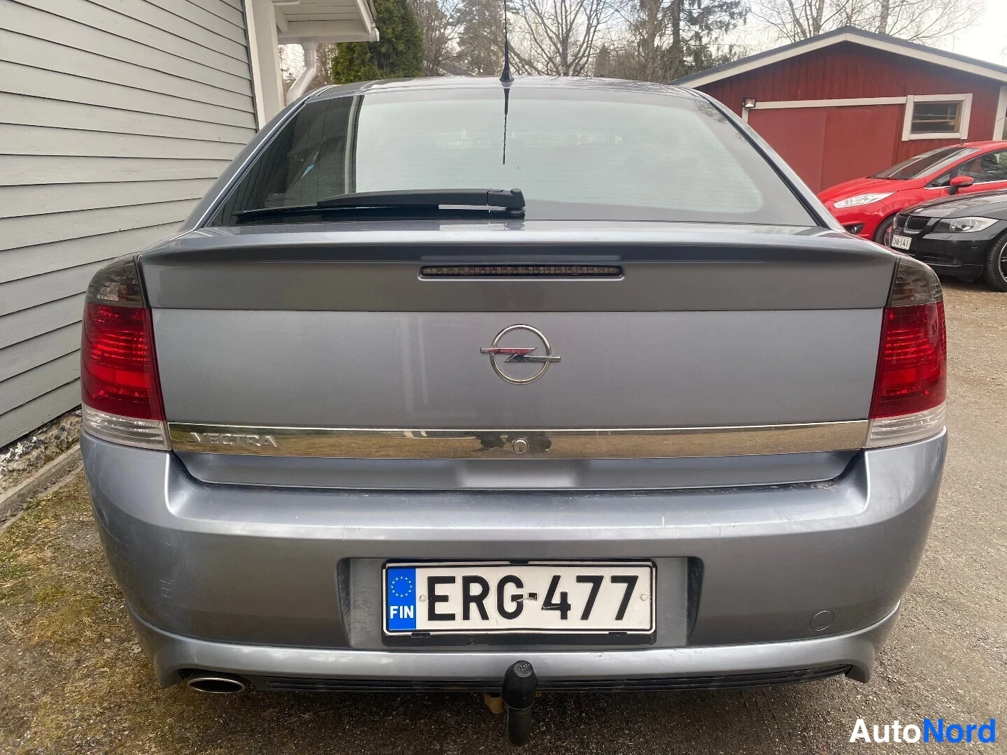 Silver Opel Vectra 2008, rear, photo 5