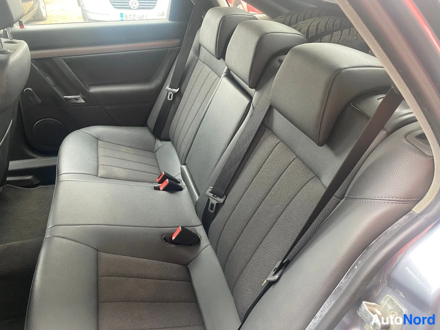 Silver Opel Vectra 2008, rear seats, photo 8