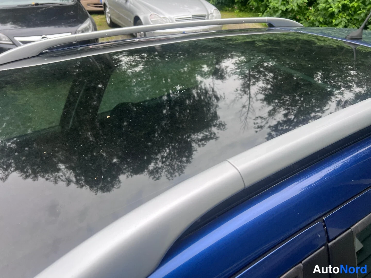 Blue Peugeot 407 2006, detail, photo 9