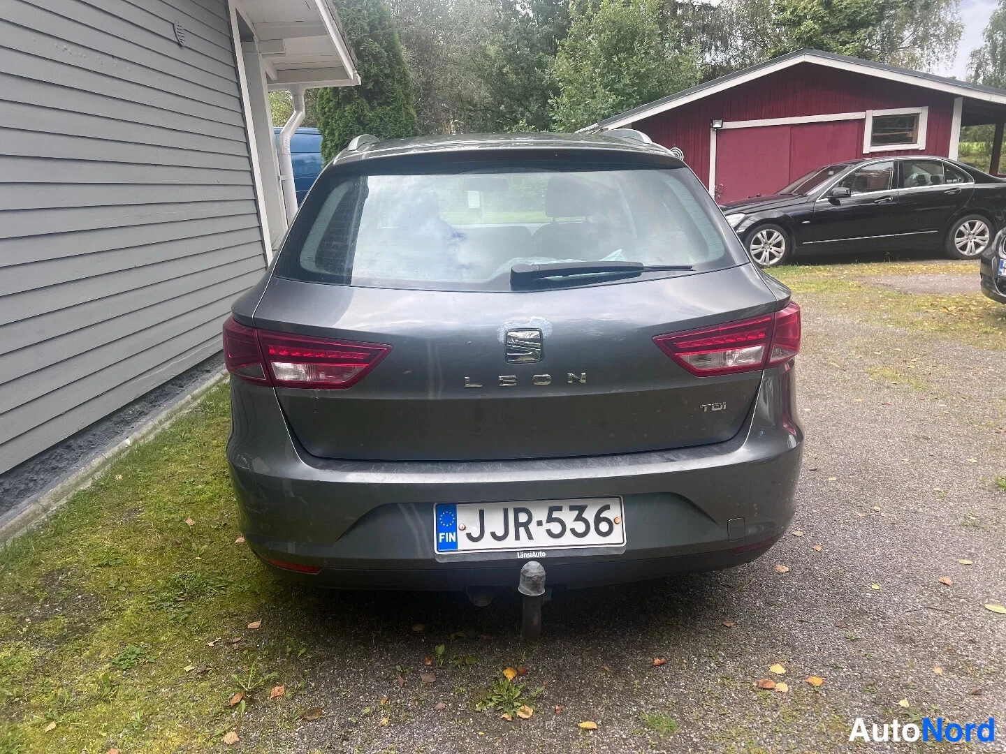 Grey Seat Leon ST 2015, rear, photo 4