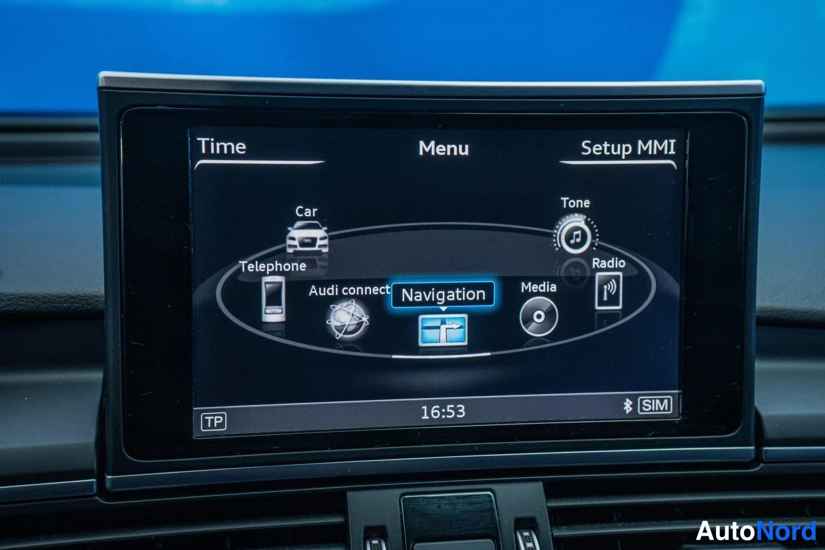 Black Audi A6 2015, detail, photo 15