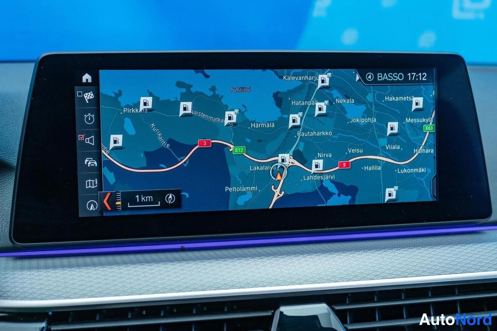Black BMW M550d xDrive 2019, detail, photo 15
