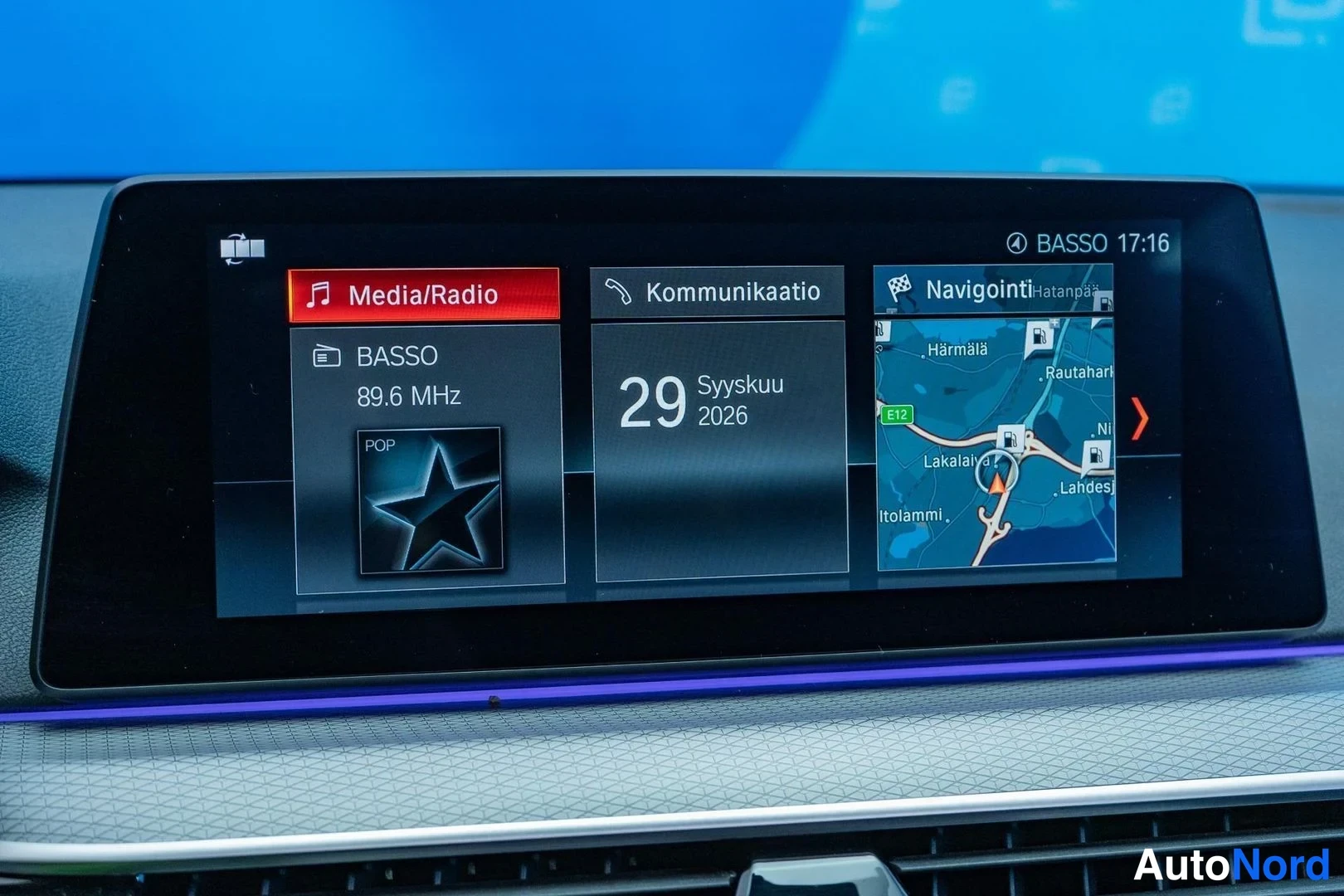 Black BMW M550d xDrive 2019, detail, photo 16
