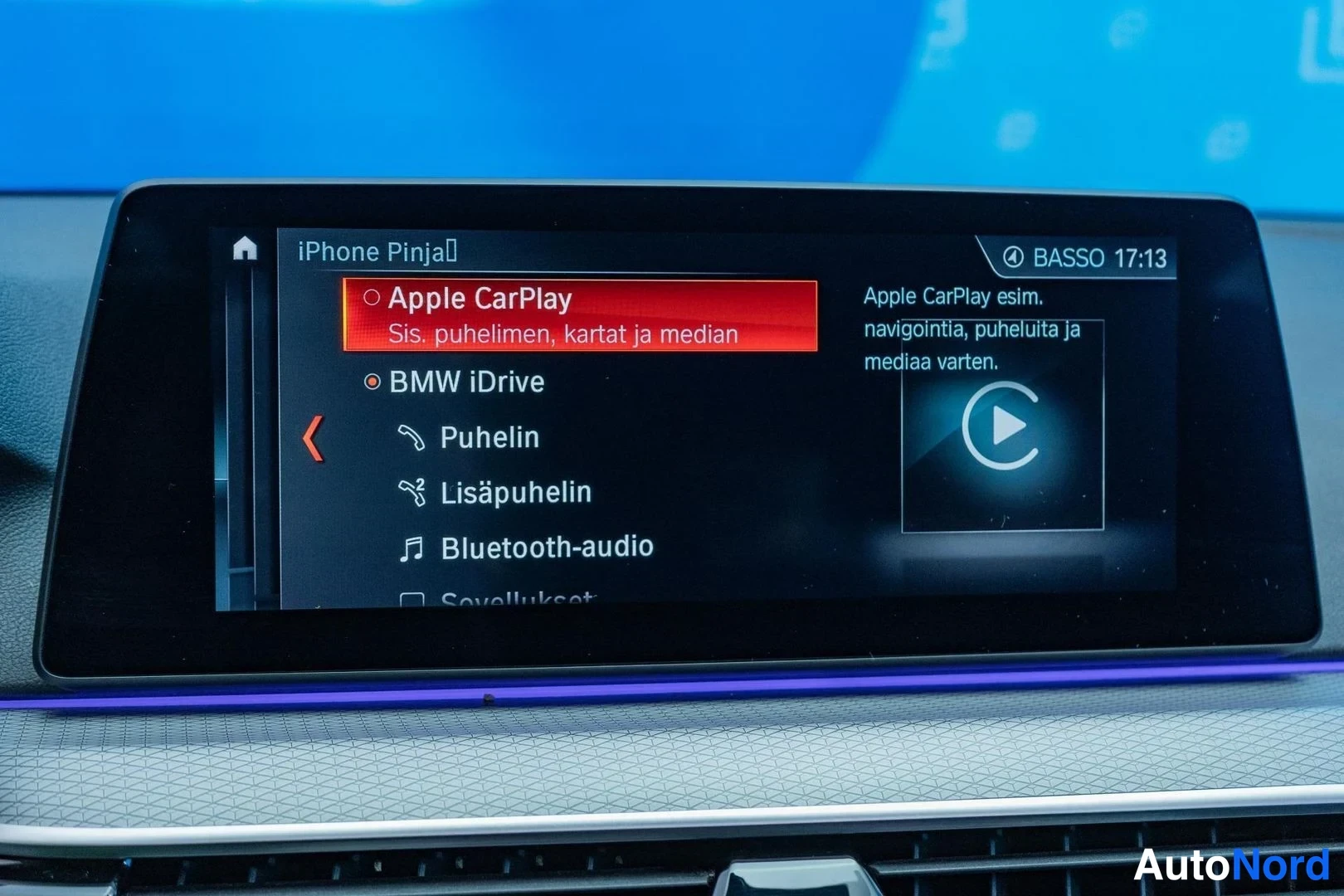 Black BMW M550d xDrive 2019, detail, photo 17
