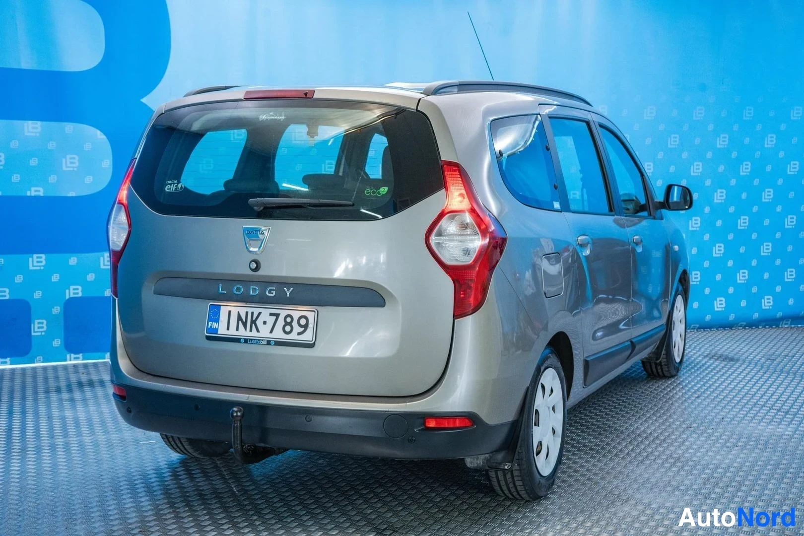 Grey Dacia Lodgy 2014, rear, photo 6