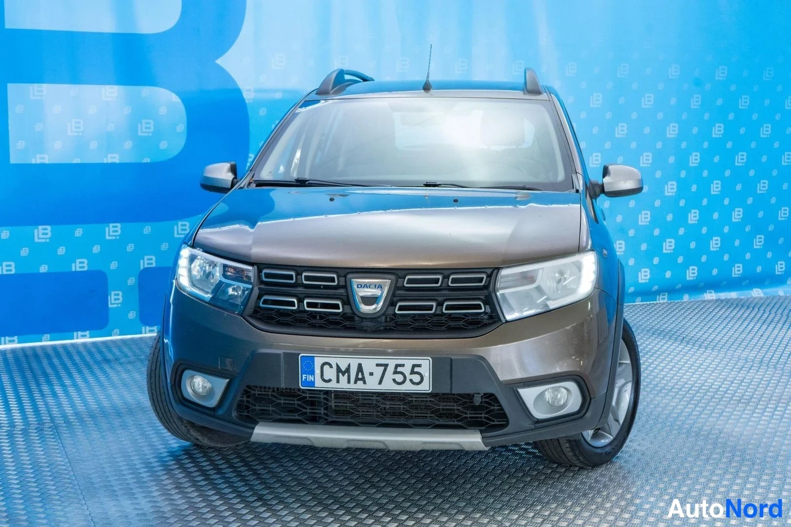 Brown Dacia Sandero Stepway 2019, front, photo 3