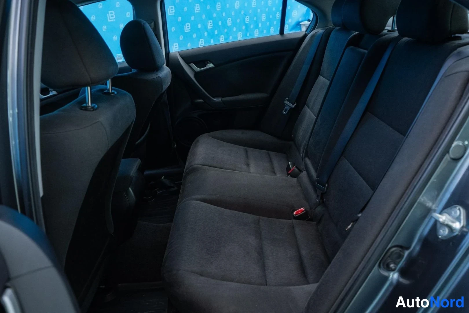 Grey Honda Accord 2011, rear seats, photo 11