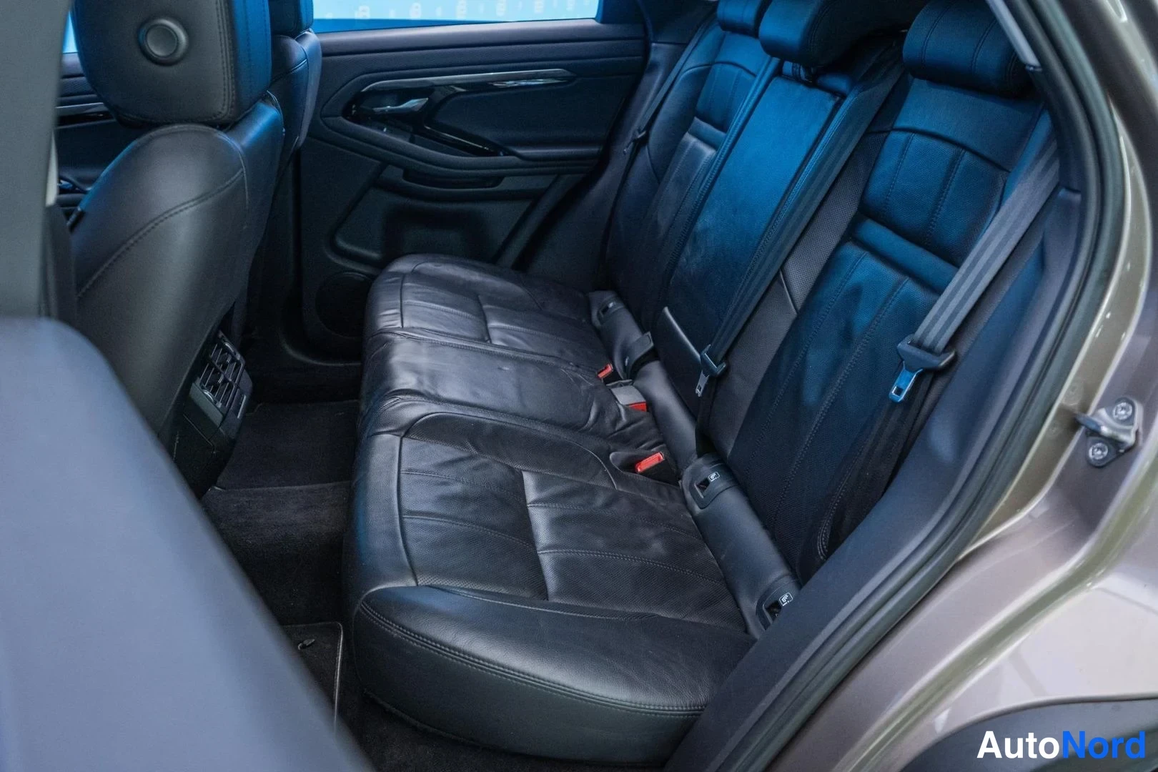 Beige Land Rover Range Rover Evoque 2020, rear seats, photo 10