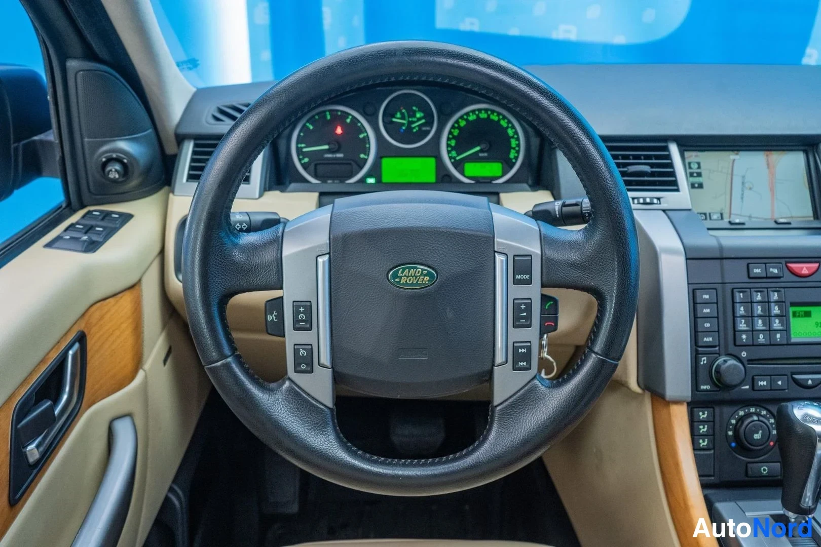Black Land Rover Range Rover Sport 2008, cockpit, photo 7
