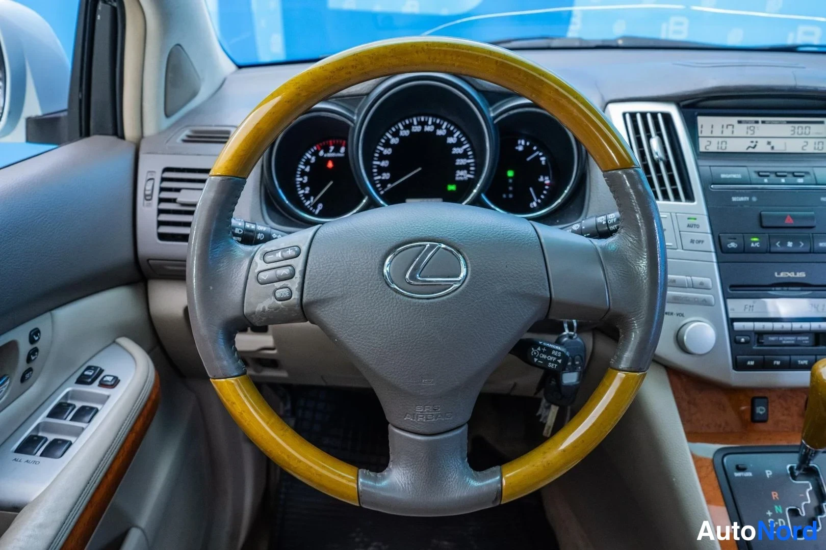 Blue Lexus RX 2003, detail, photo 13