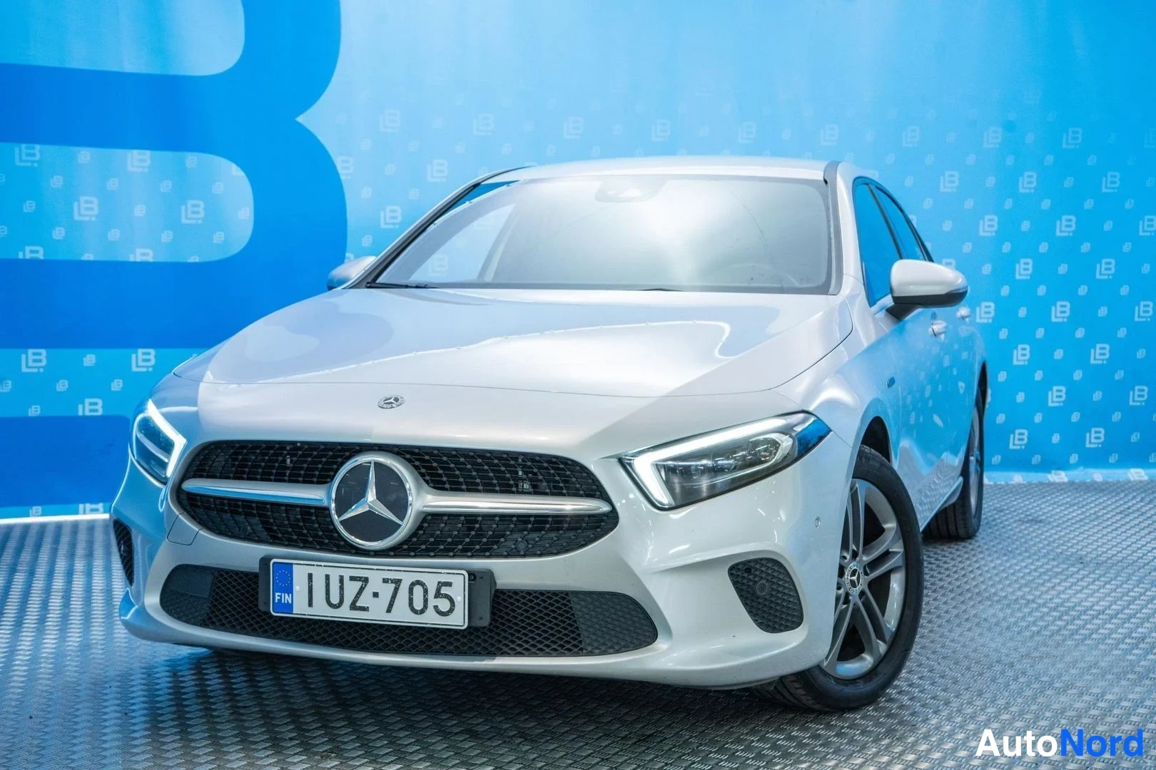 Grey Mercedes-Benz A 250 e 2020, front, photo 3