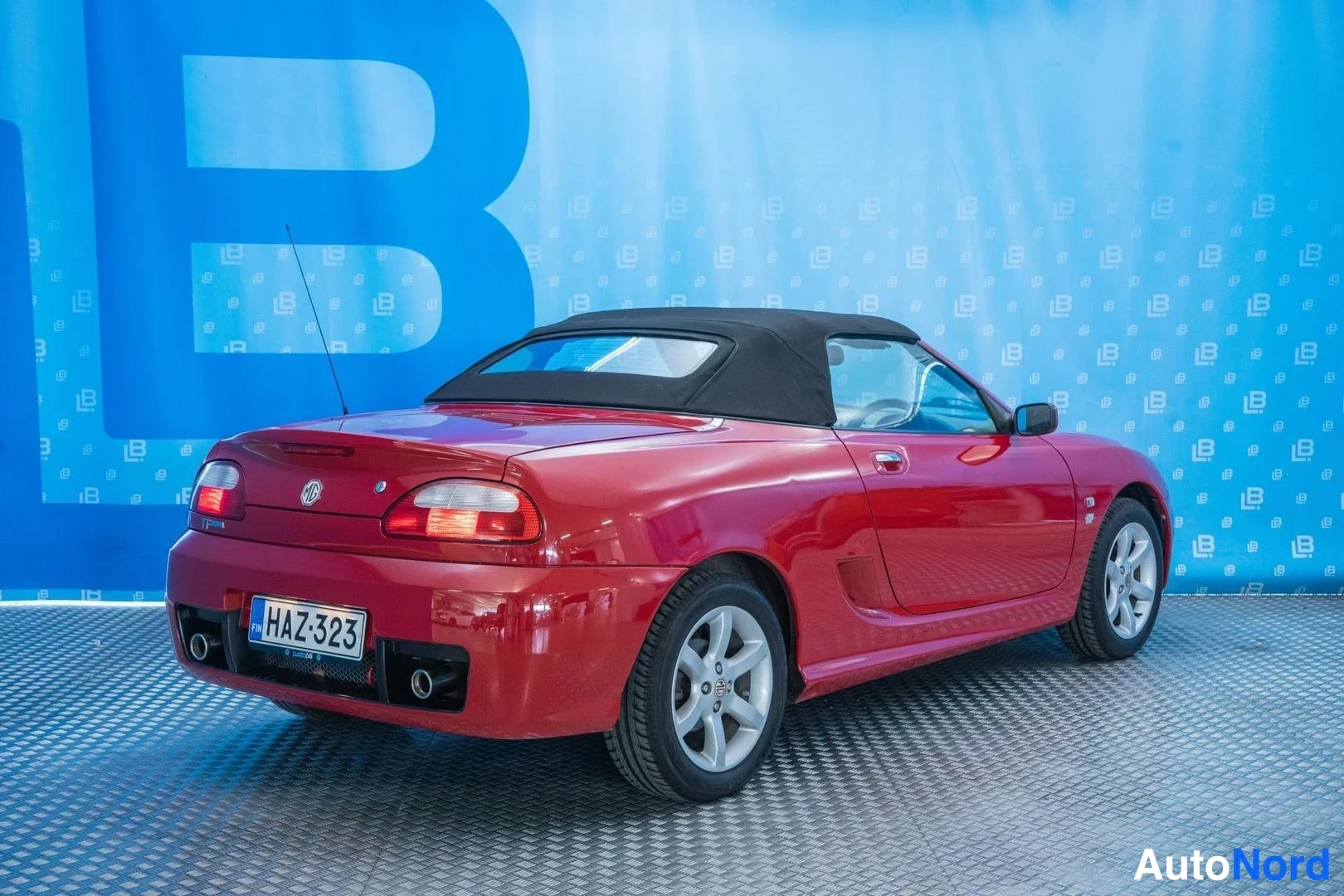 Red MG TF 2003, rear three-quarter, photo 5