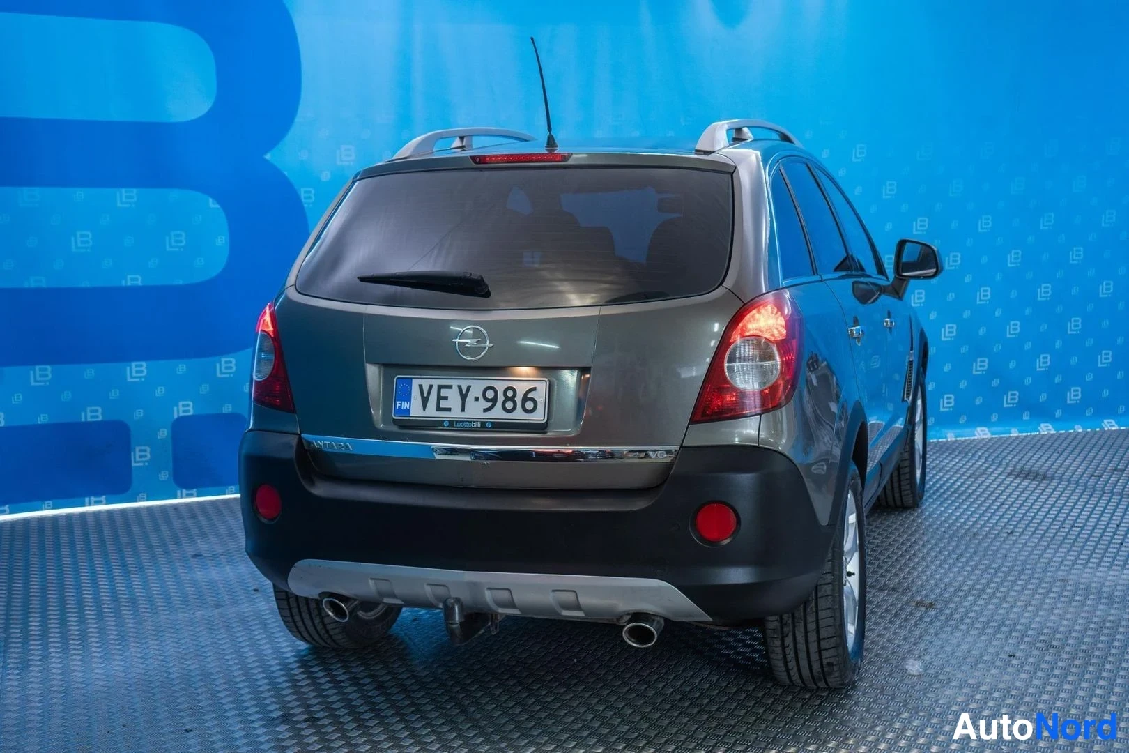 Brown Opel Antara 2007, rear, photo 6