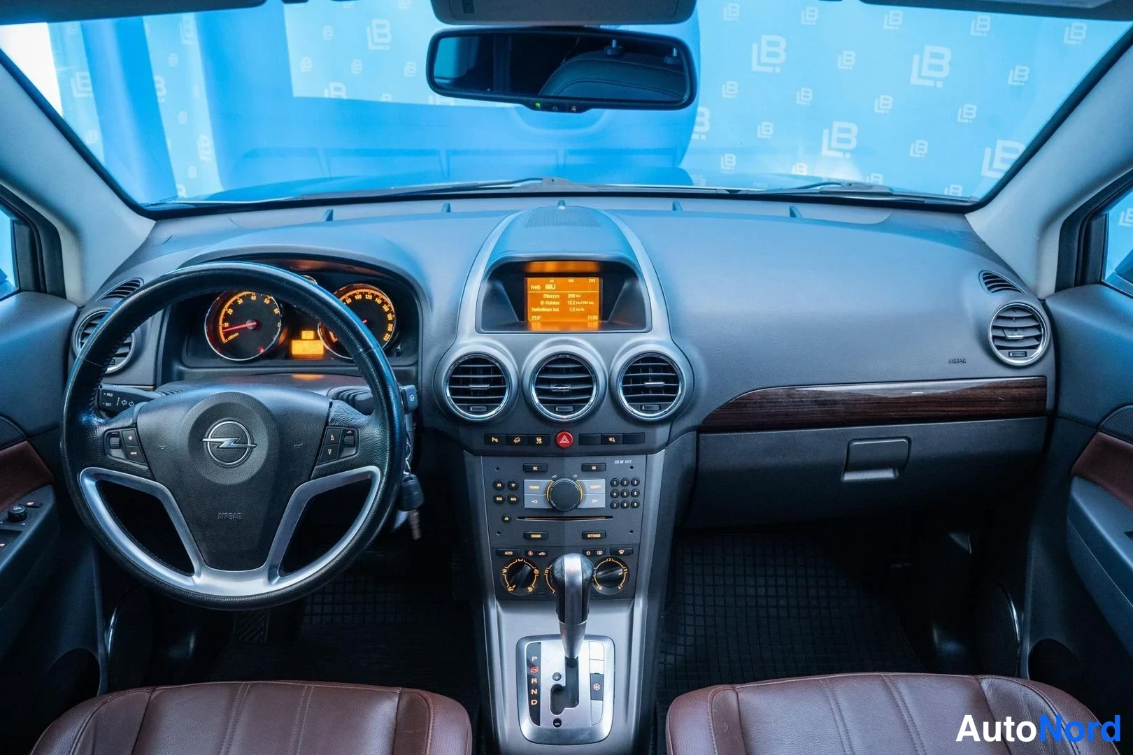 Brown Opel Antara 2007, cockpit, photo 9