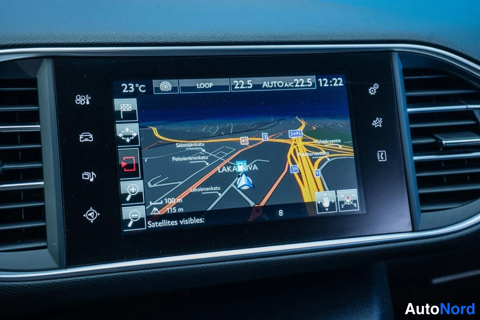 Black Peugeot 308 2016, detail, photo 14