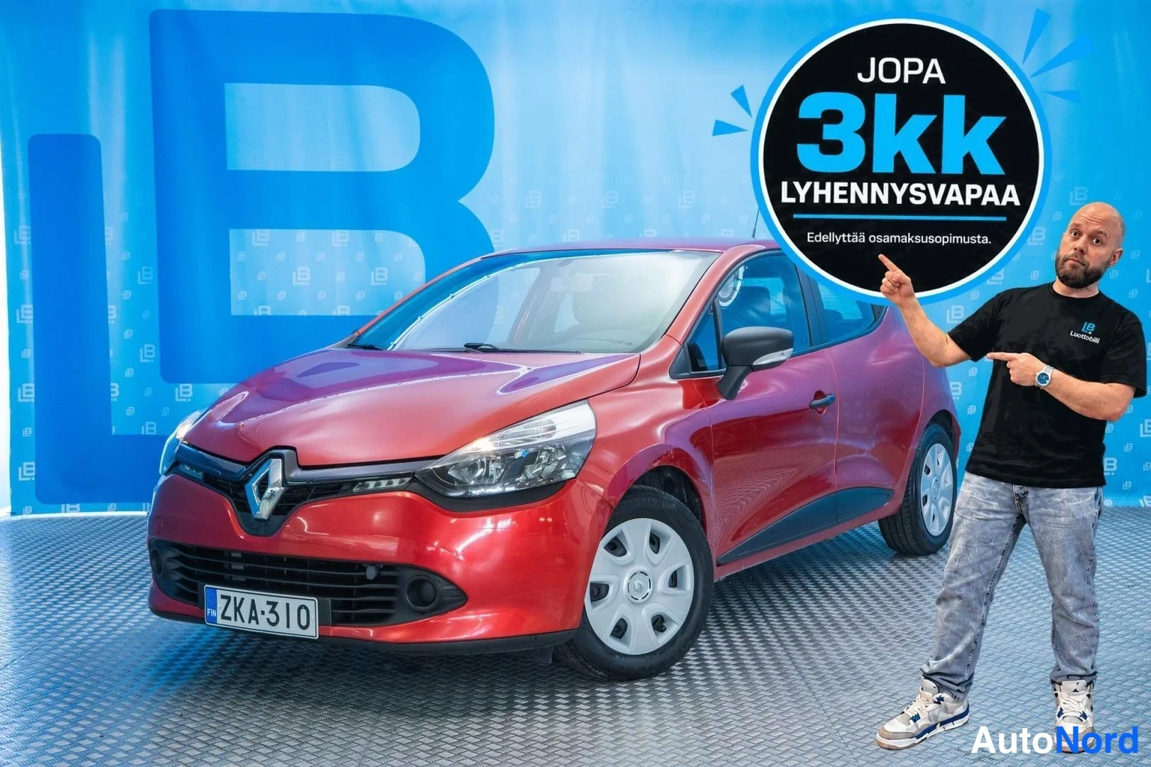 Red Renault Clio 2013, photo 18