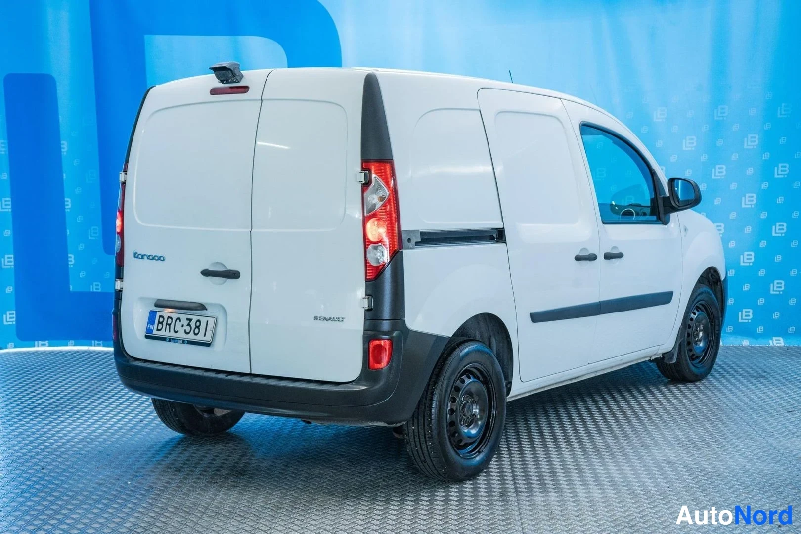 White Renault Kangoo Express 2013, rear three-quarter, photo 4
