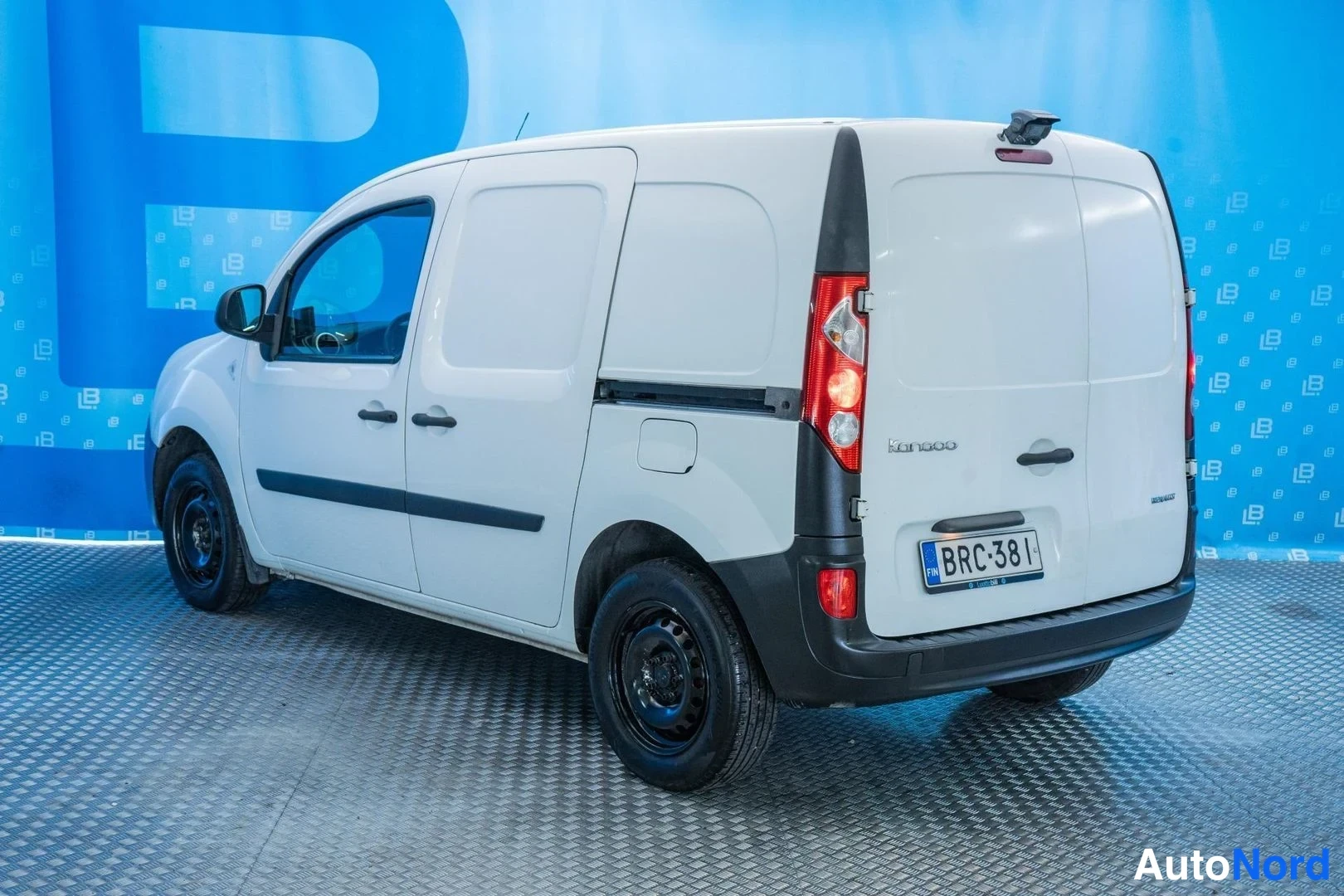 White Renault Kangoo Express 2013, rear three-quarter, photo 5
