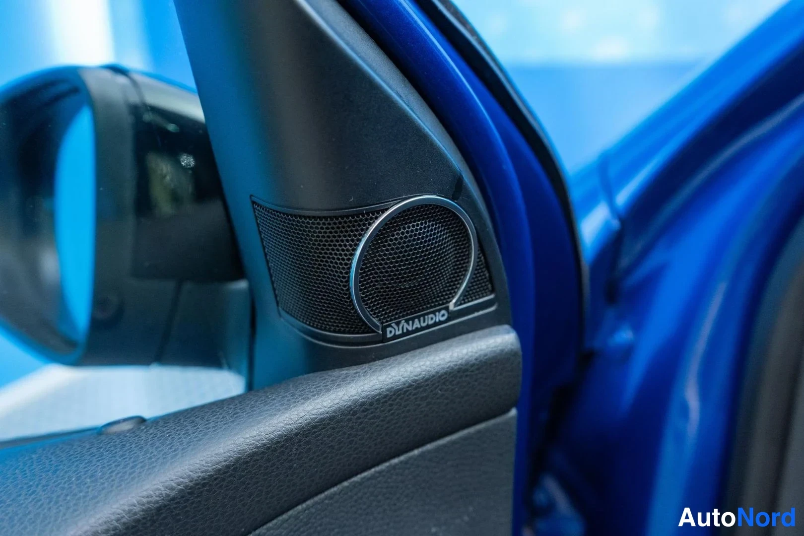 Blue Volkswagen Golf R 2010, detail, photo 16