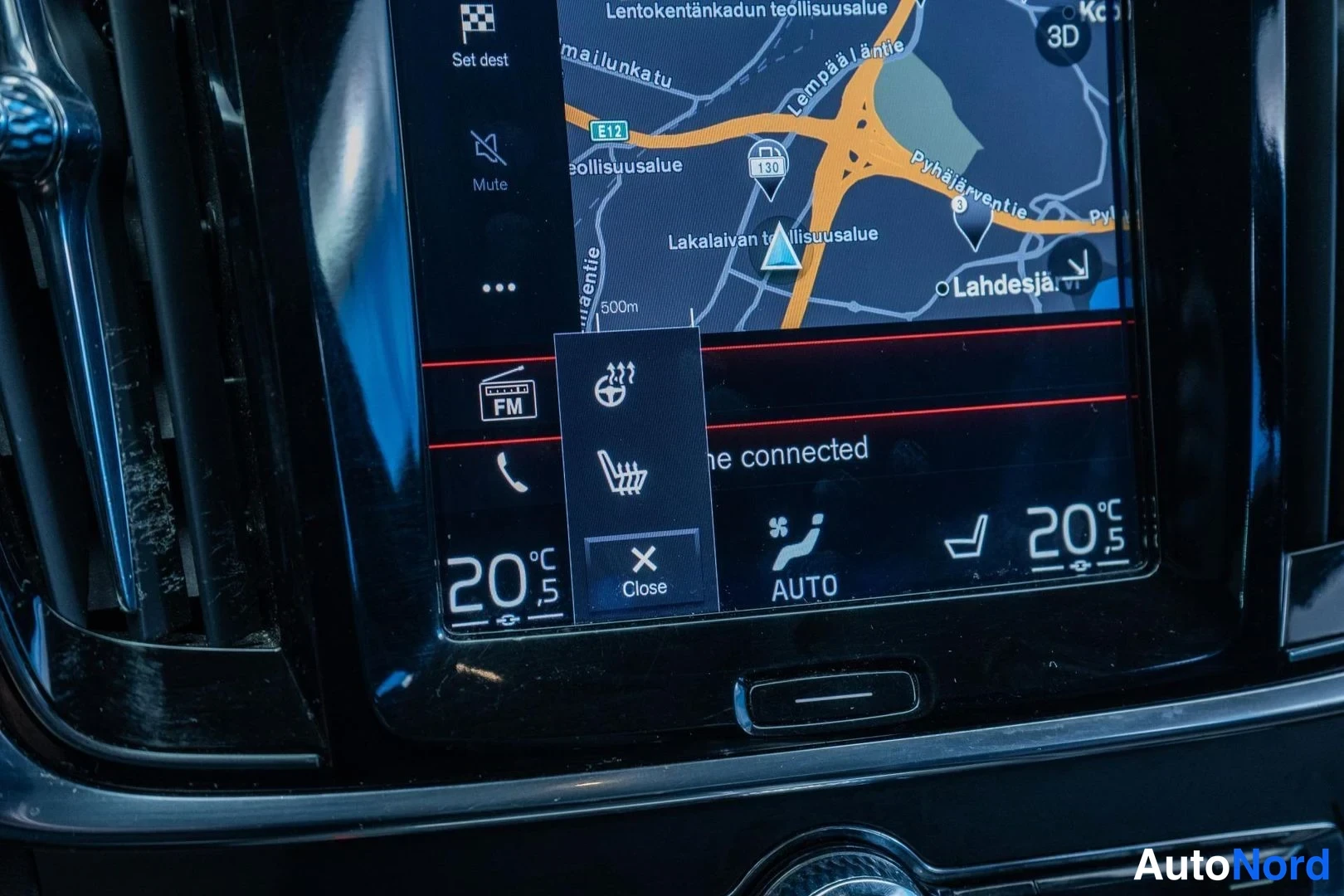 Black Volvo S90 2018, detail, photo 15
