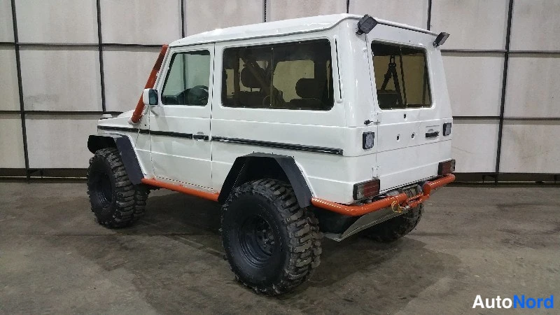 White Mercedes-Benz G Off 1995, rear three-quarter, photo 9
