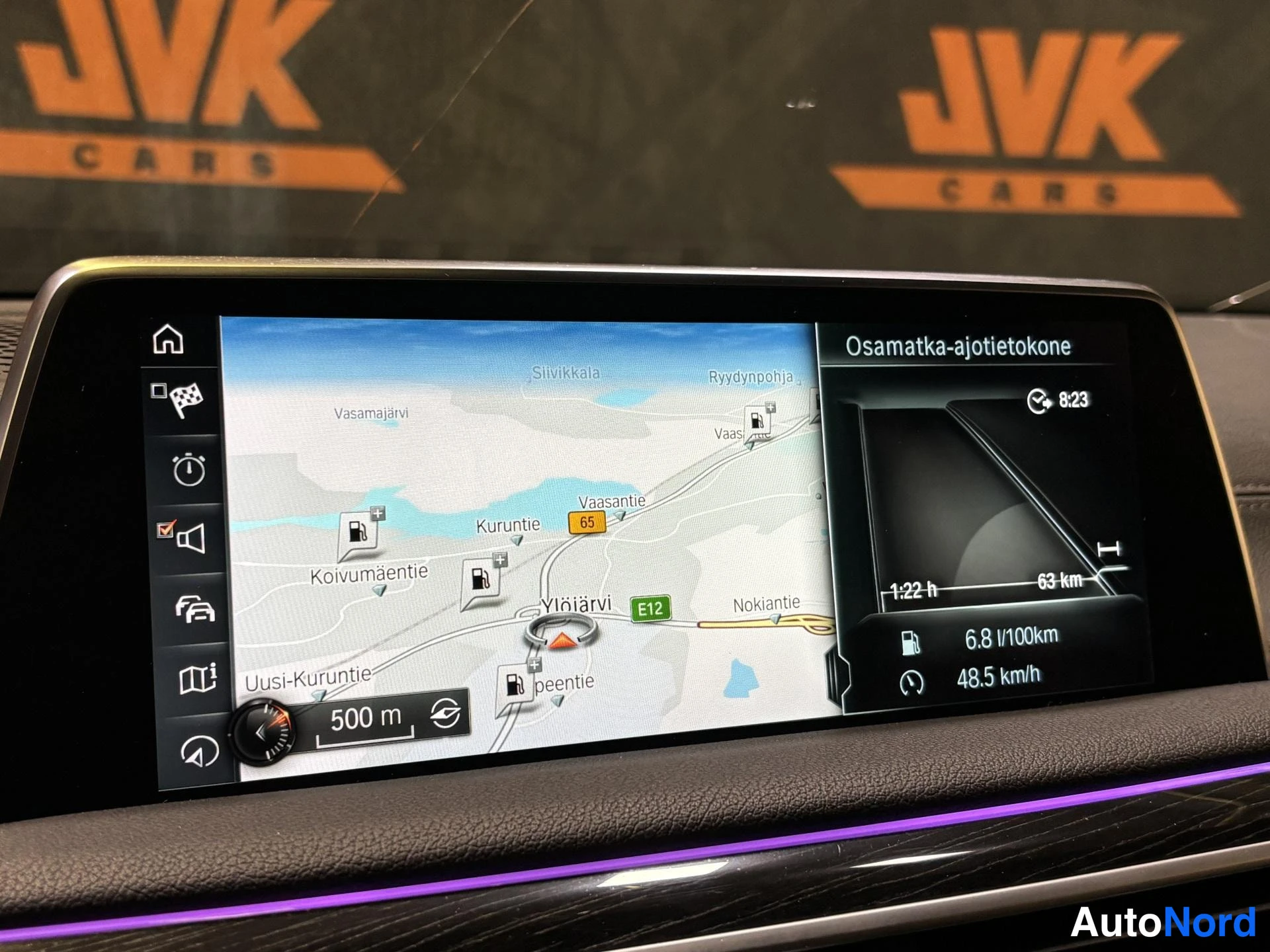 Grey BMW 730d xDrive 2017, detail, photo 20