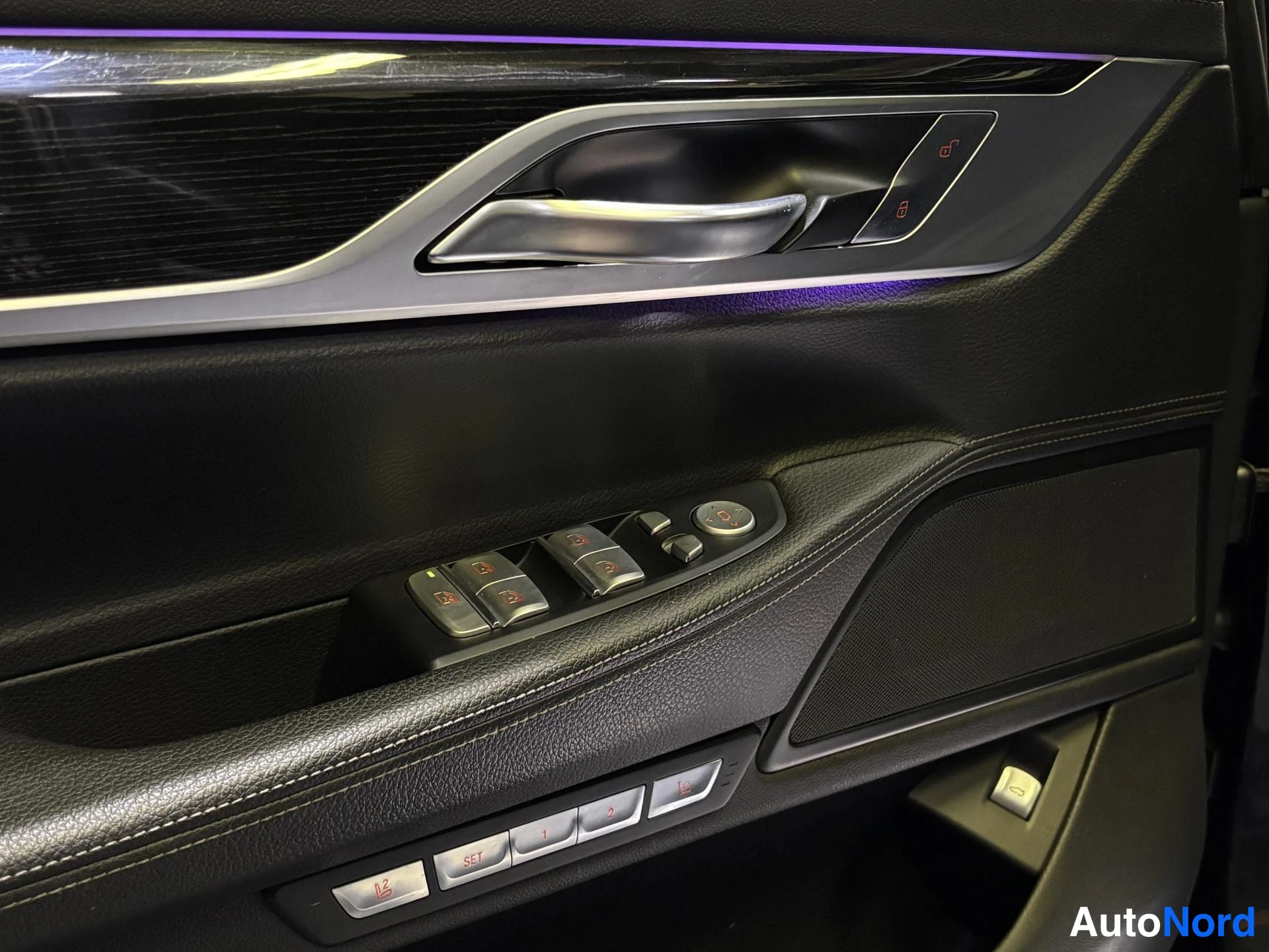 Grey BMW 730d xDrive 2017, detail, photo 12