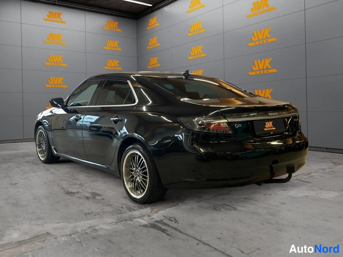 Black Saab 9-5 2011, rear three-quarter, photo 6