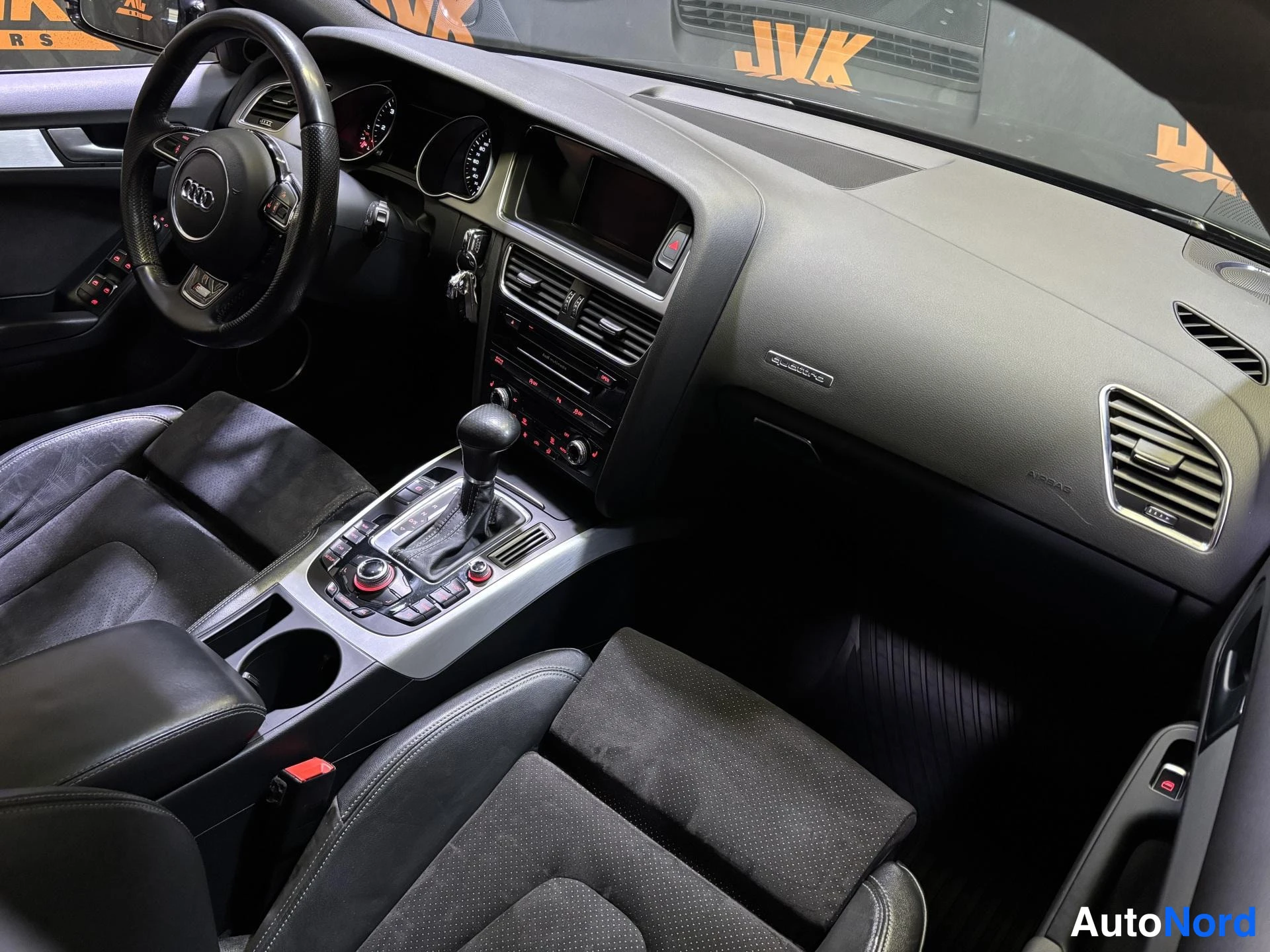Black Audi A5 2012, cockpit, photo 9