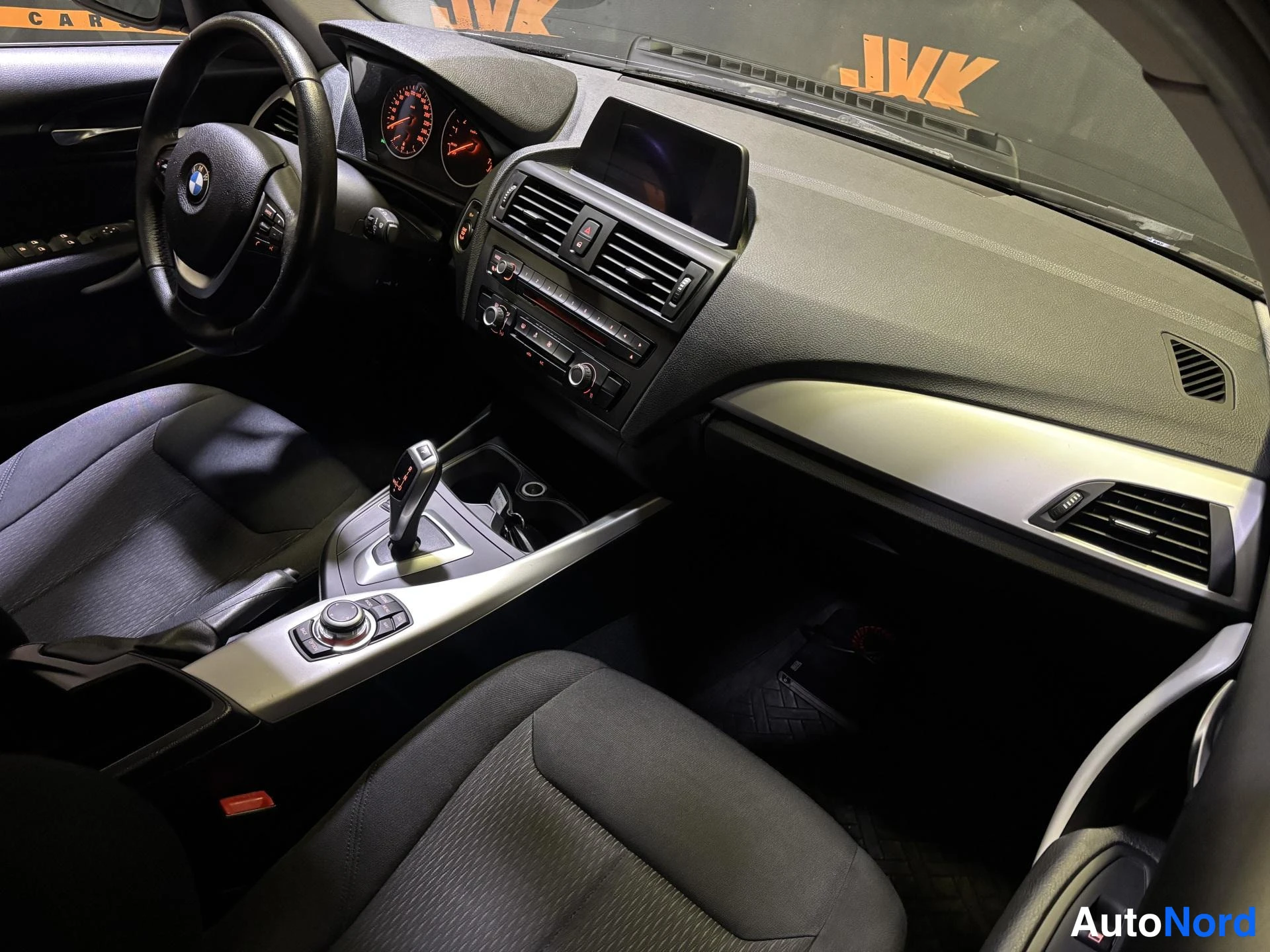 Black BMW 116i 2013, cockpit, photo 7