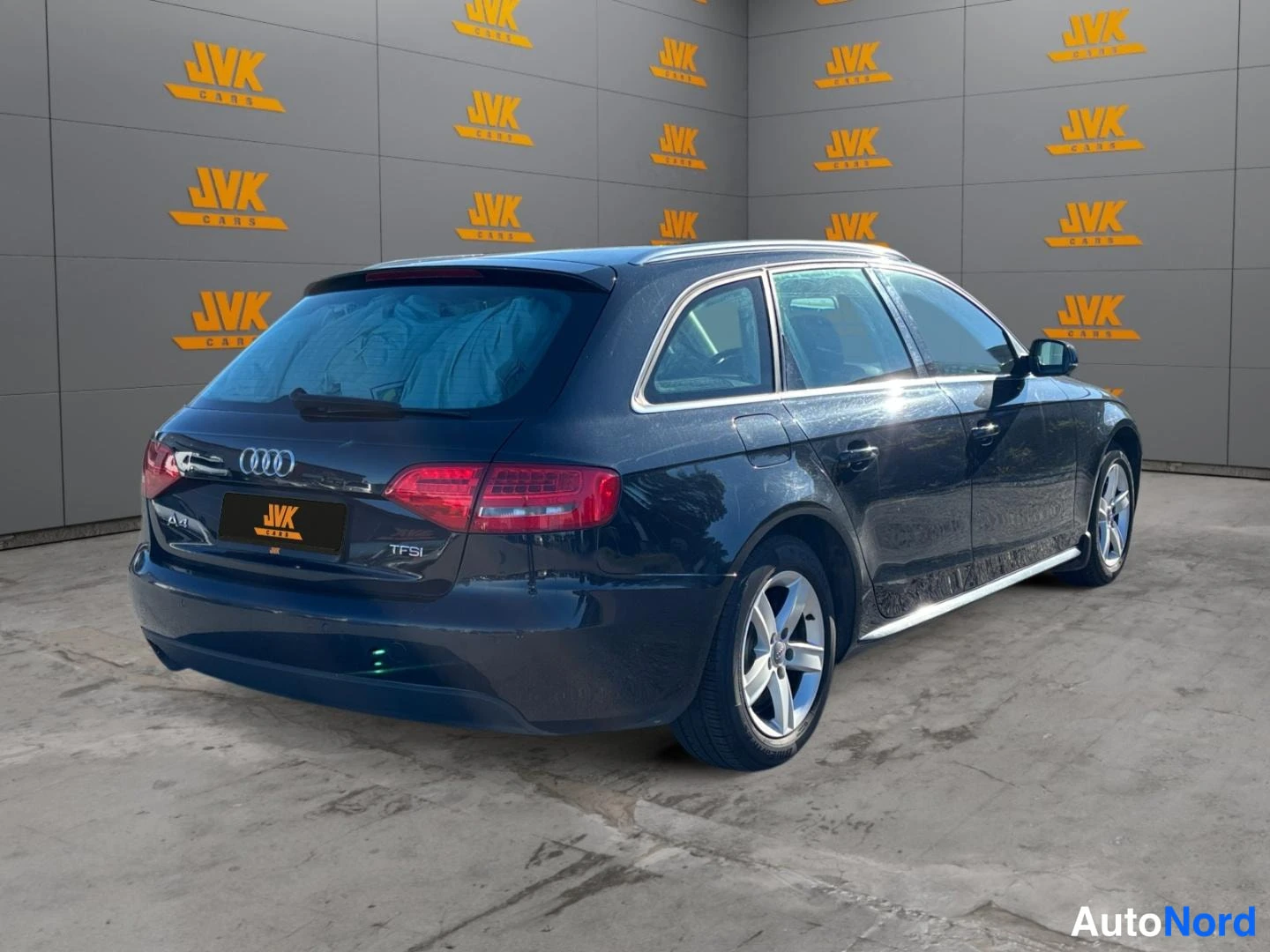 Black Audi A4 2012, rear three-quarter, photo 6
