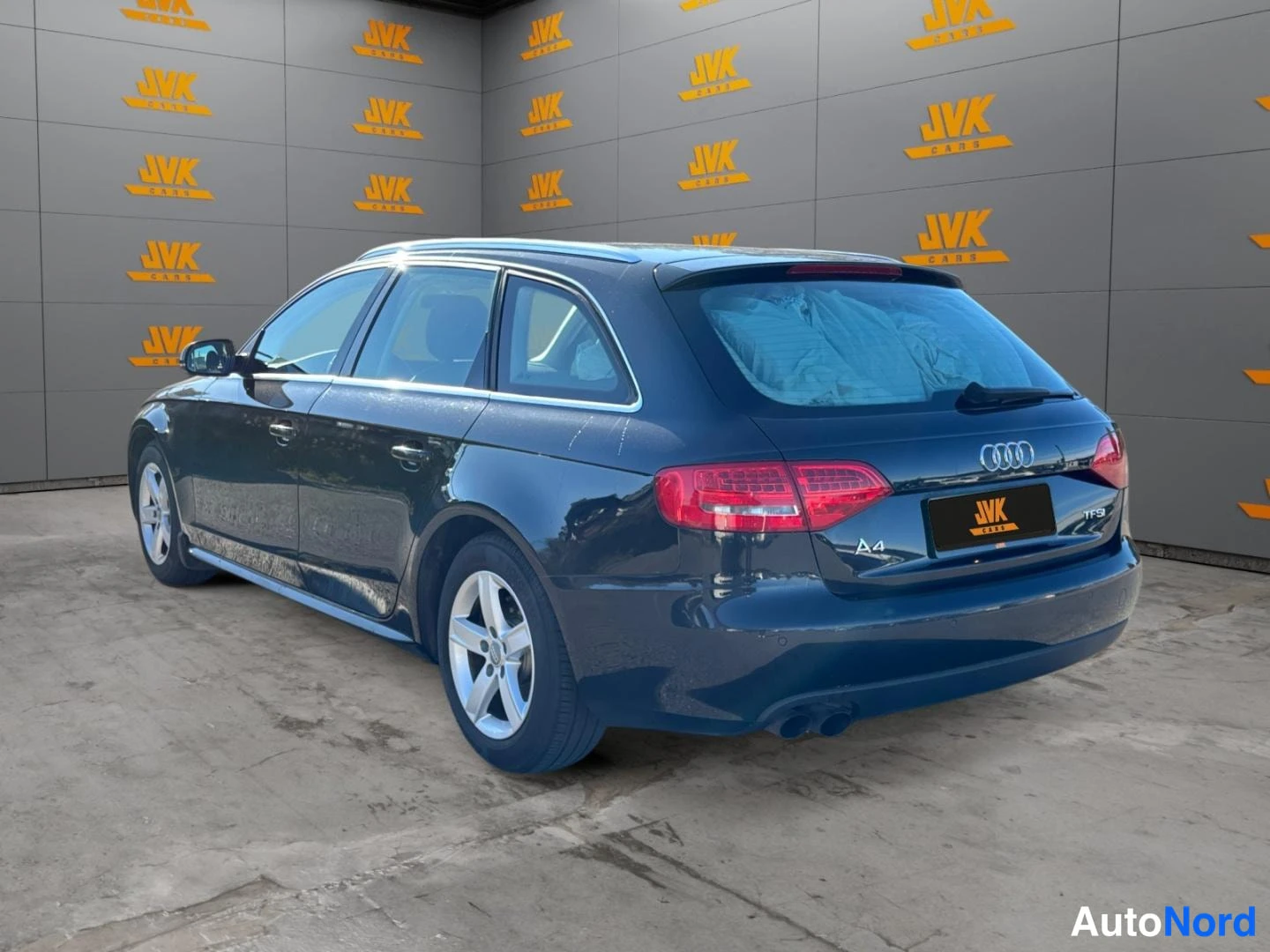 Black Audi A4 2012, rear three-quarter, photo 5