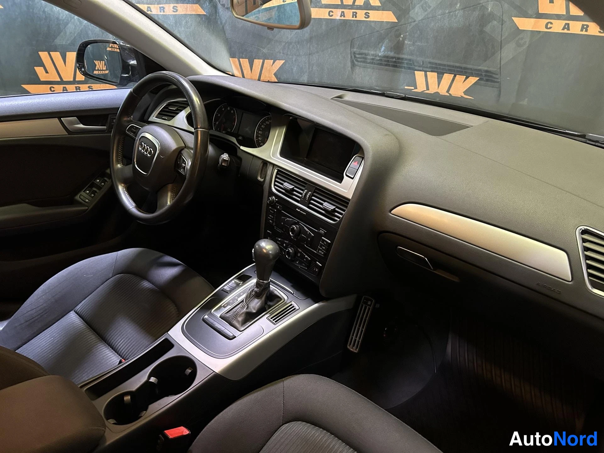 Black Audi A4 2012, cockpit, photo 8