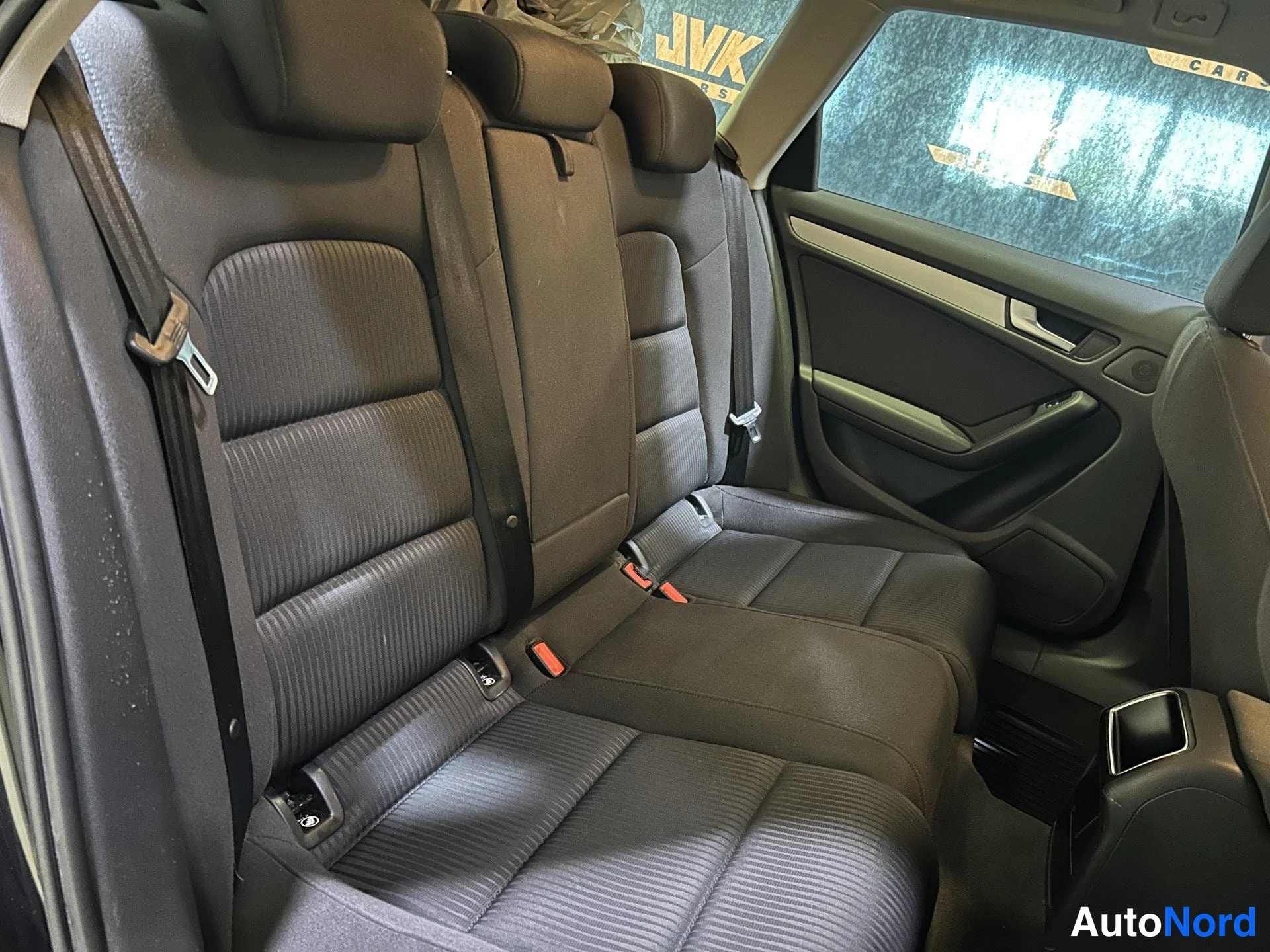 Black Audi A4 2012, rear seats, photo 11