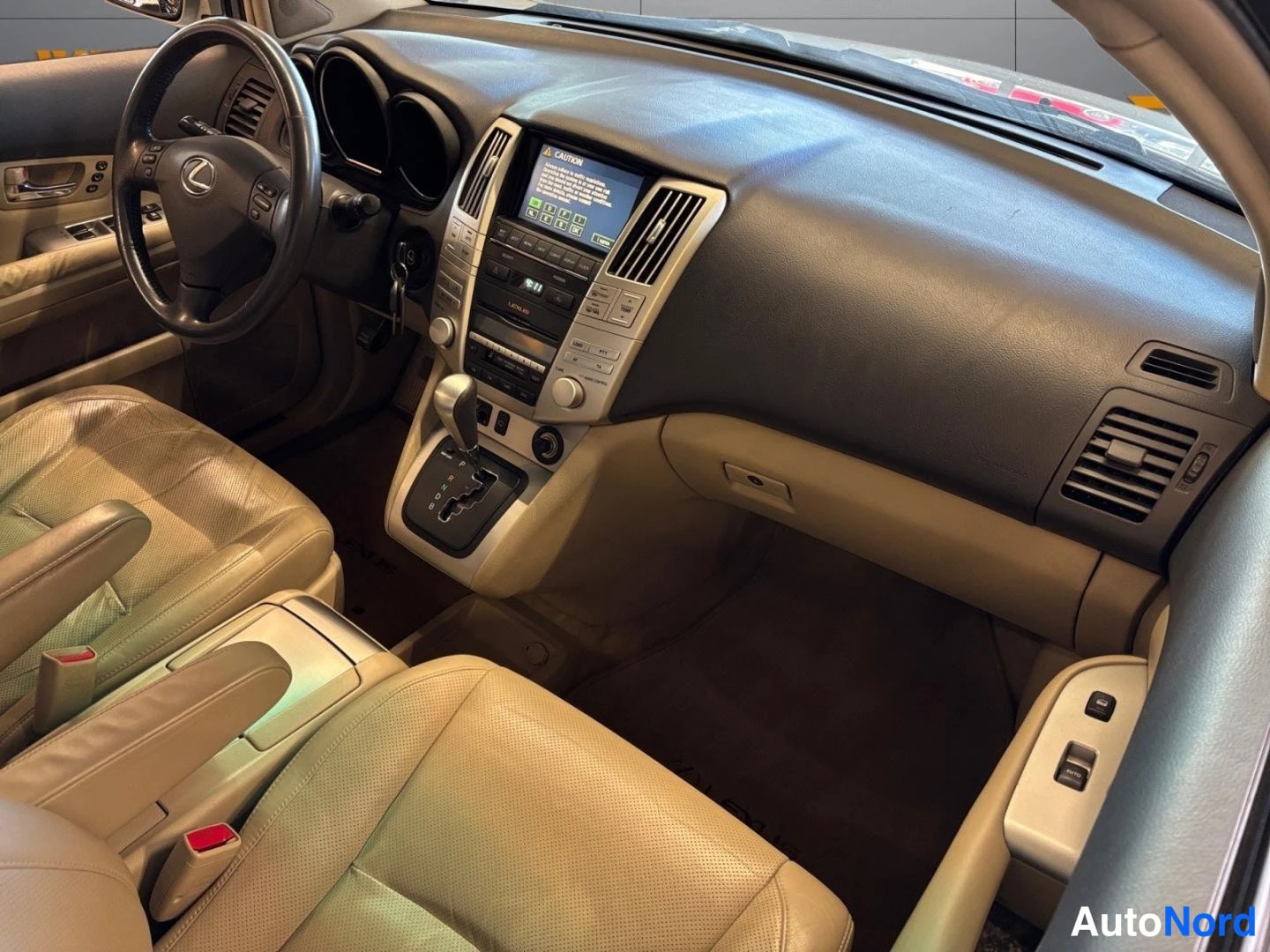 Green Lexus RX 2006, cockpit, photo 9