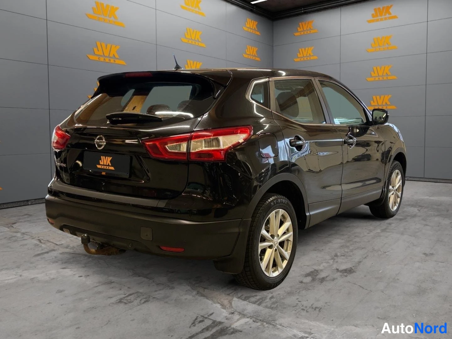 Musta Nissan Qashqai 2014, takaviisto, kuva 5