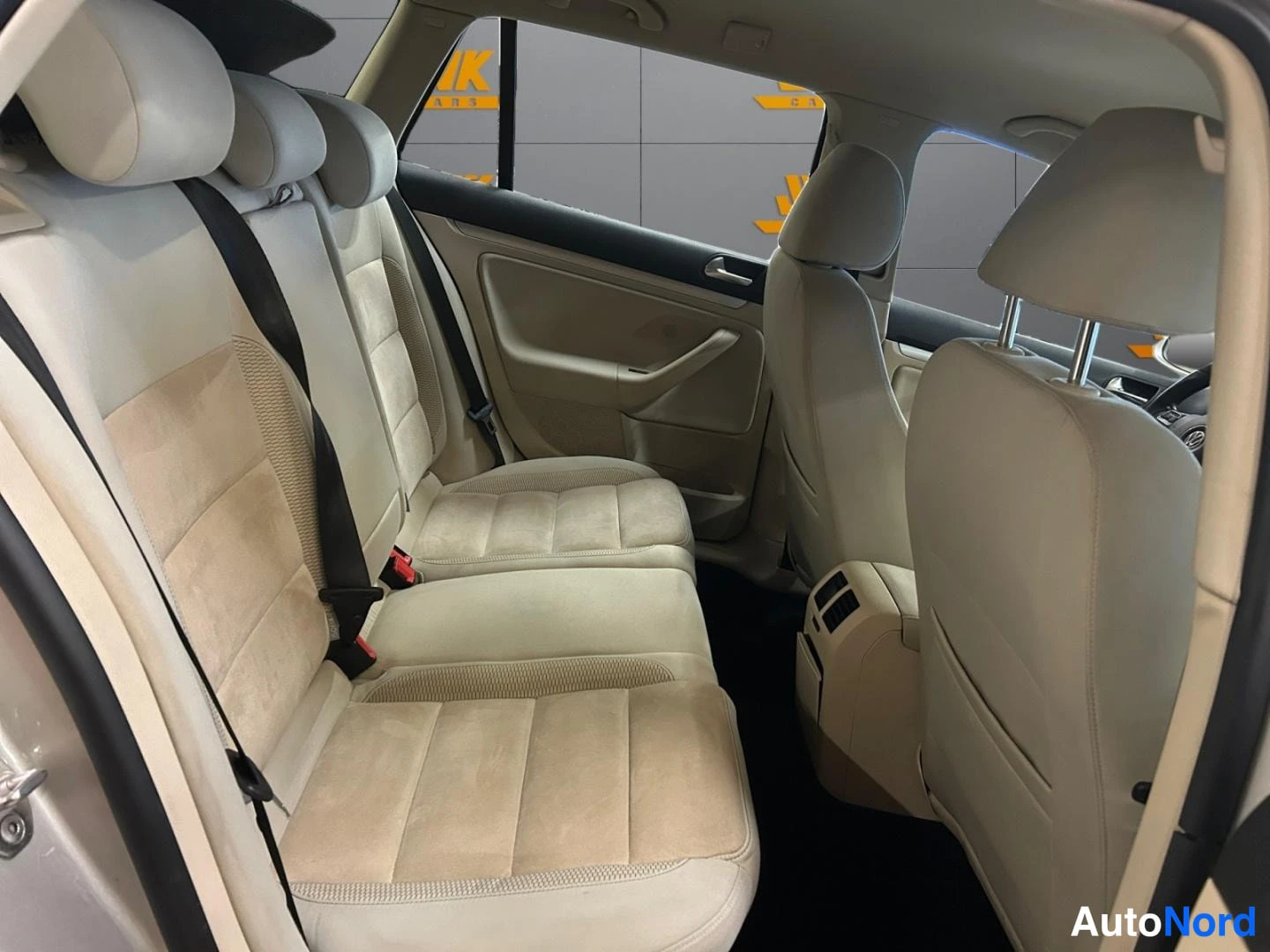 Silver Volkswagen Golf 2013, rear seats, photo 11