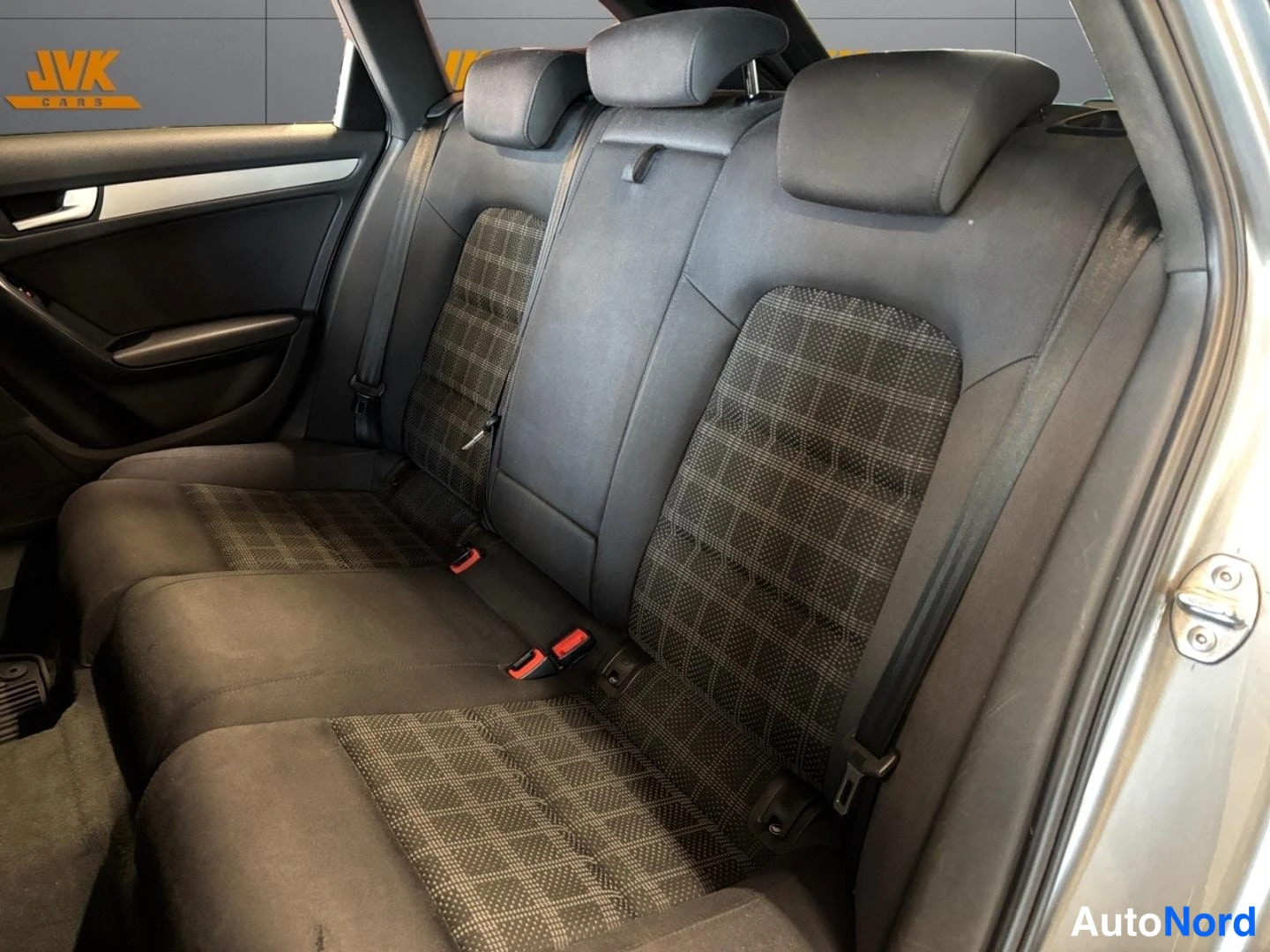 Grey Audi A4 2010, rear seats, photo 11