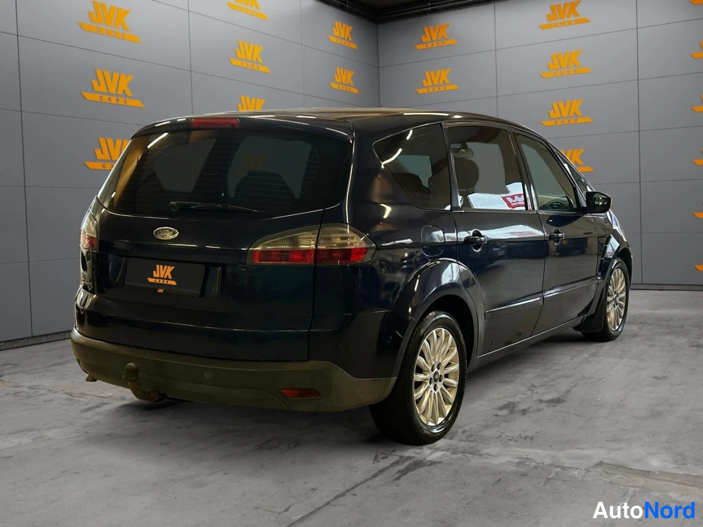 Blue Ford S-MAX 2007, rear three-quarter, photo 5