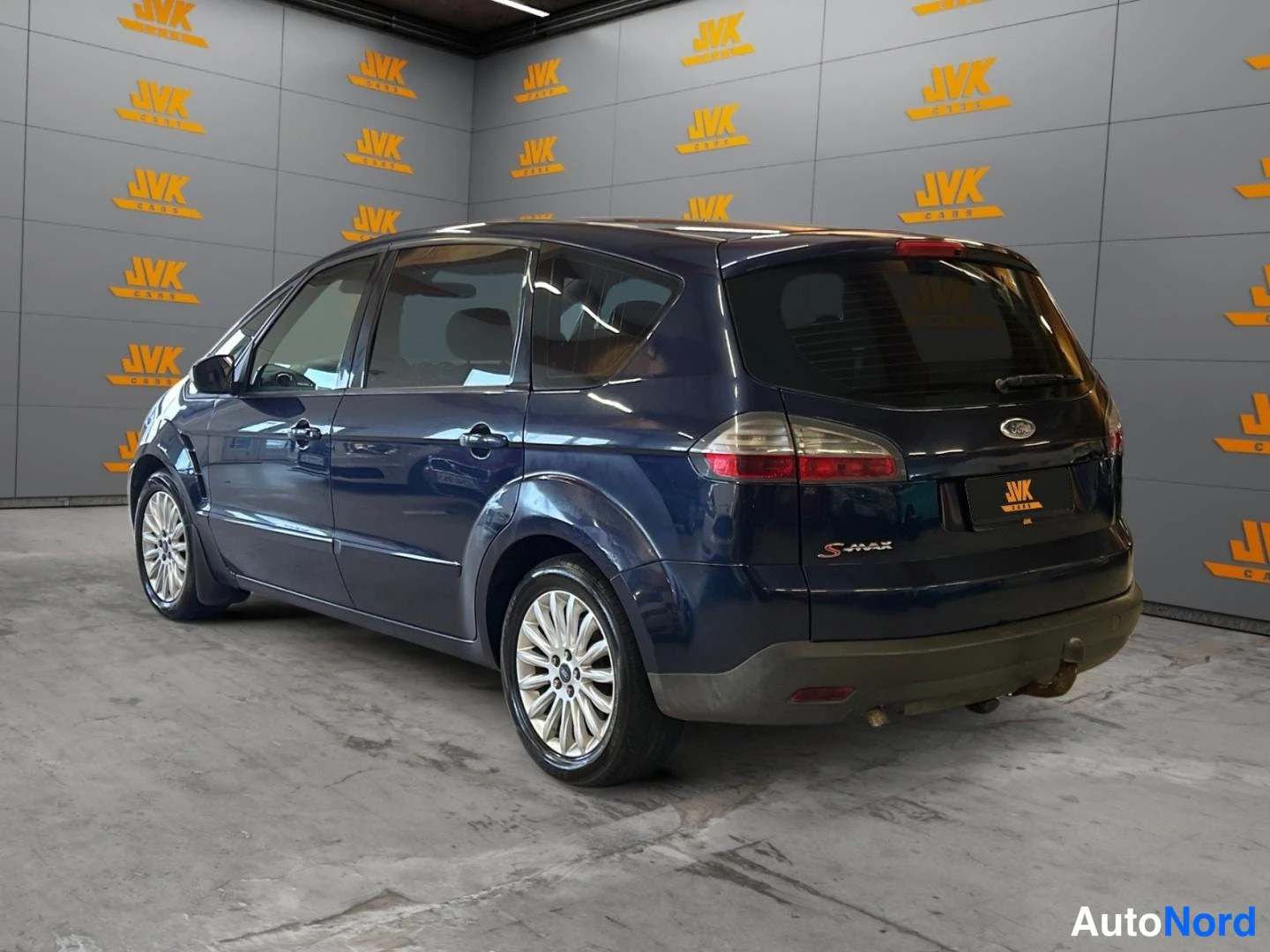 Blue Ford S-MAX 2007, rear three-quarter, photo 6