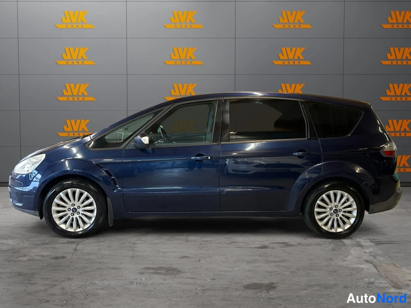 Blue Ford S-MAX 2007, side, photo 4
