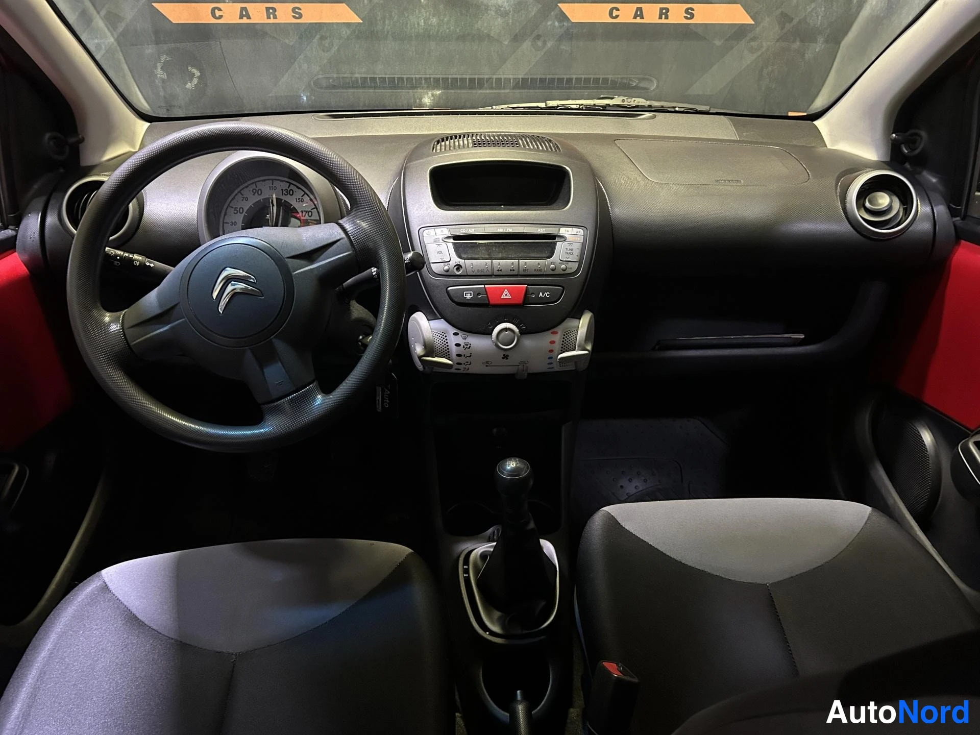 Red Citroen C1 2012, cockpit, photo 8
